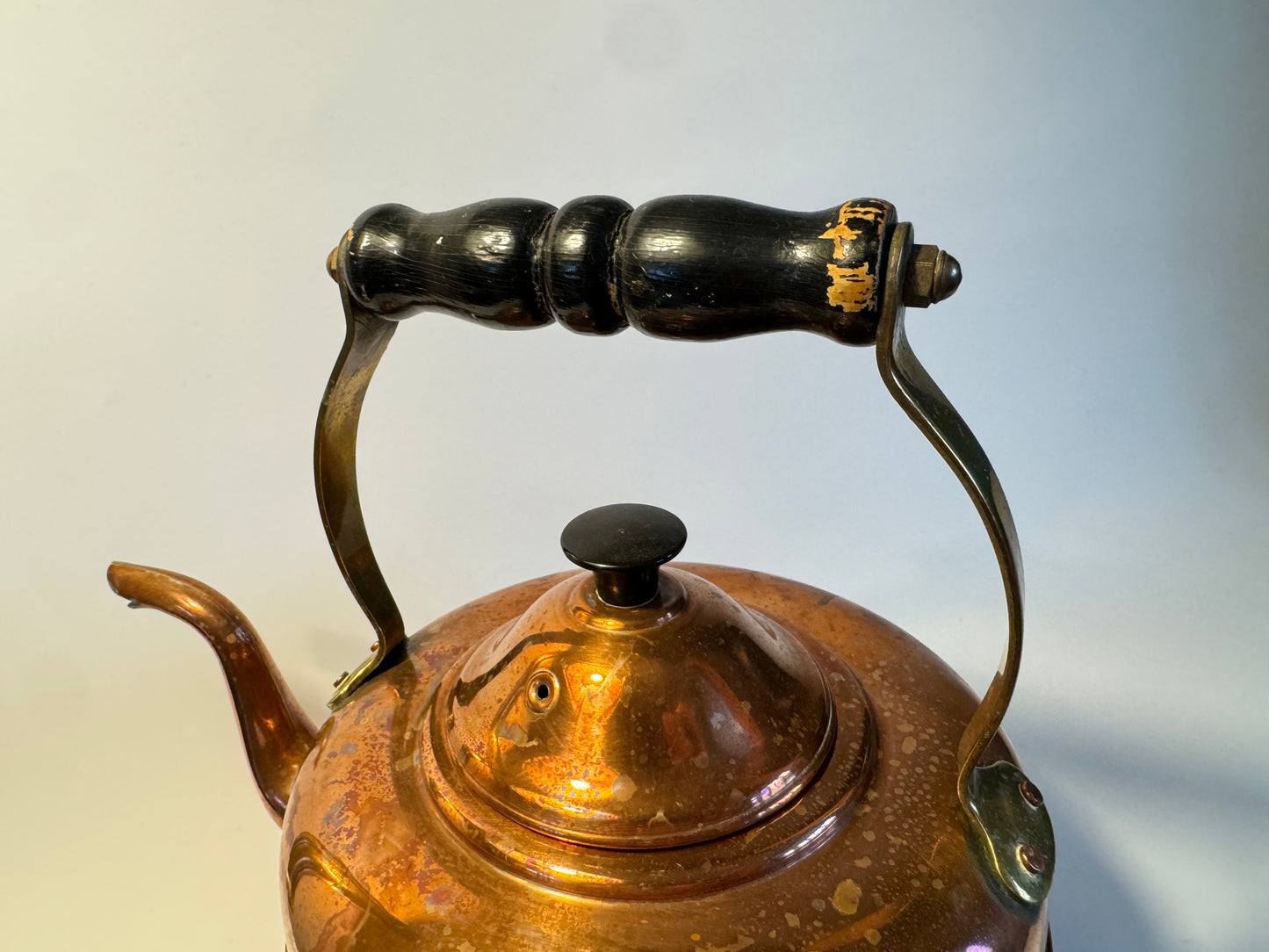 Antique Copper Kettle Teapot | Vintage Retro |