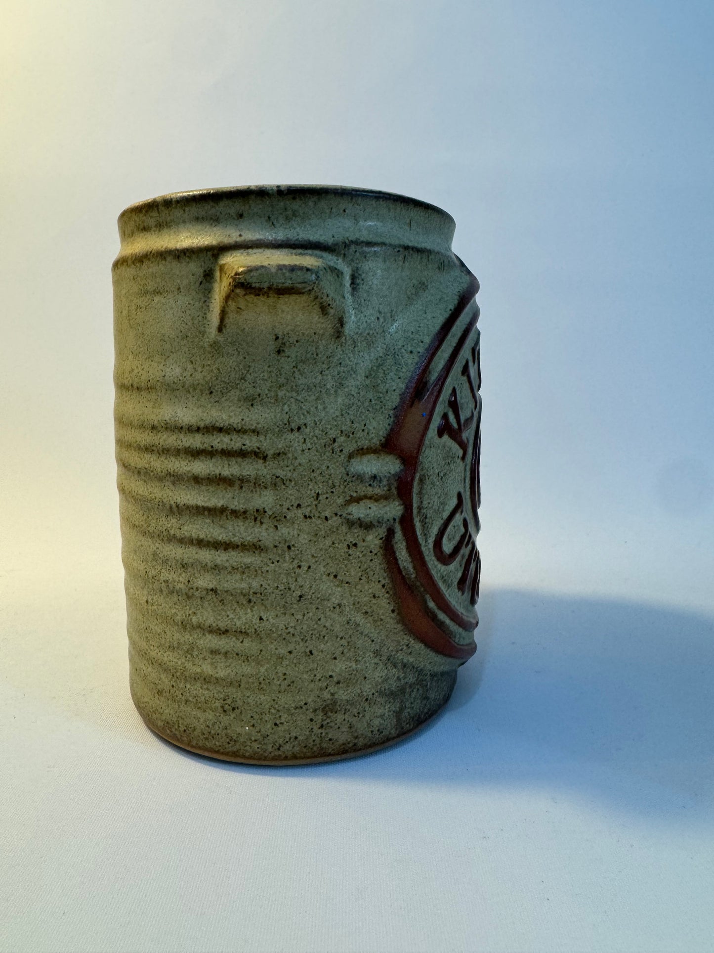 Kitchen Utensil Holder Pot | Stoneware | Vintage Retro 70’s | Kitchenware Kitchenalia |