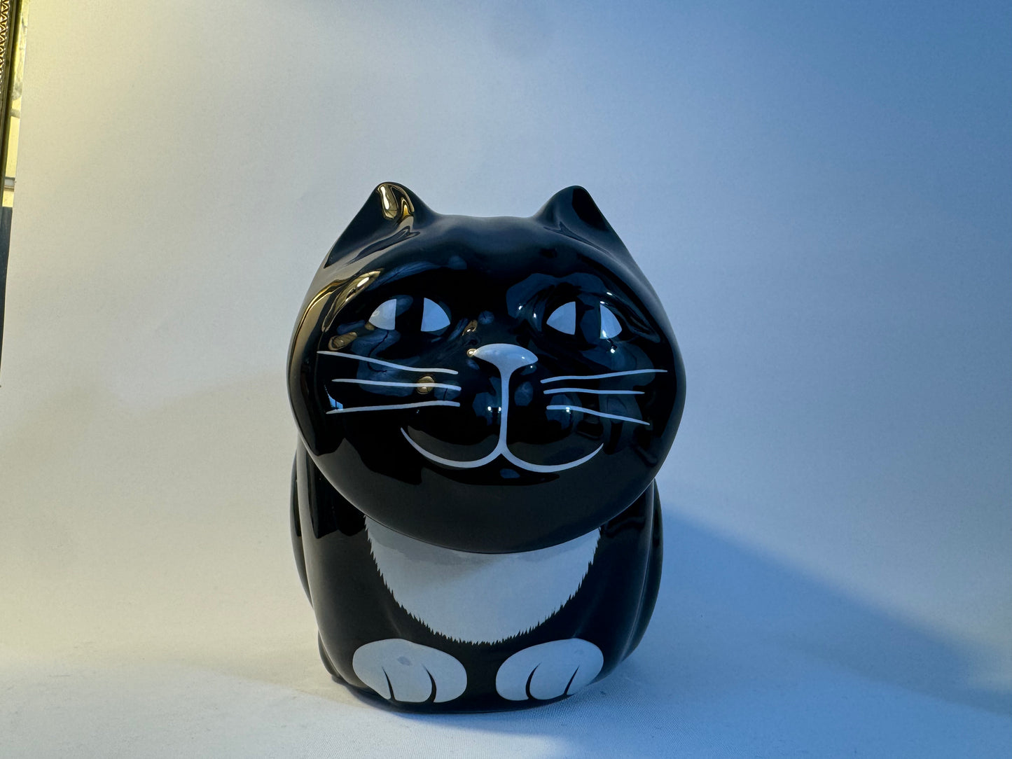 Ceramic Cat Cookie Jar Biscuit Storage Jar | Vintage Retro | Kitsch |