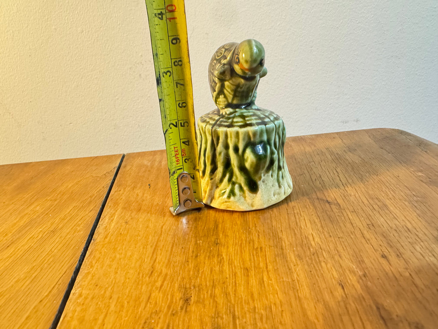Simco Artware Small Tortoise Bell | Vintage Retro | Unique Quirky Kitsch Decor |