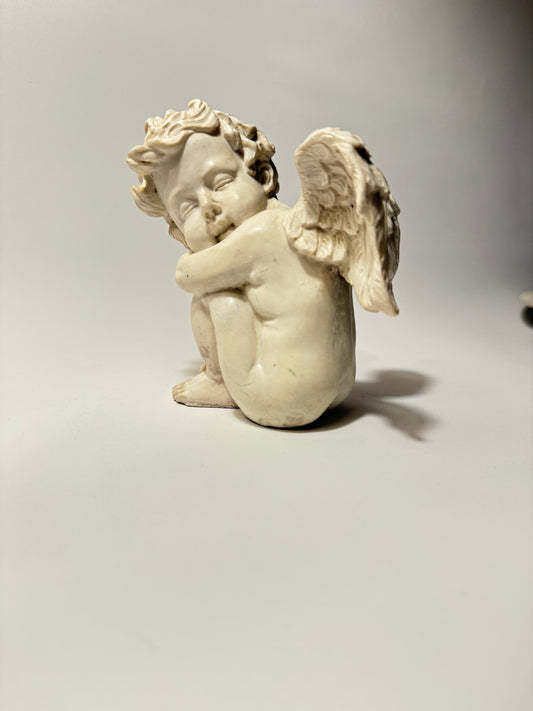 Small Cherub Angel Statue | Vintage Retro | Grecian |
