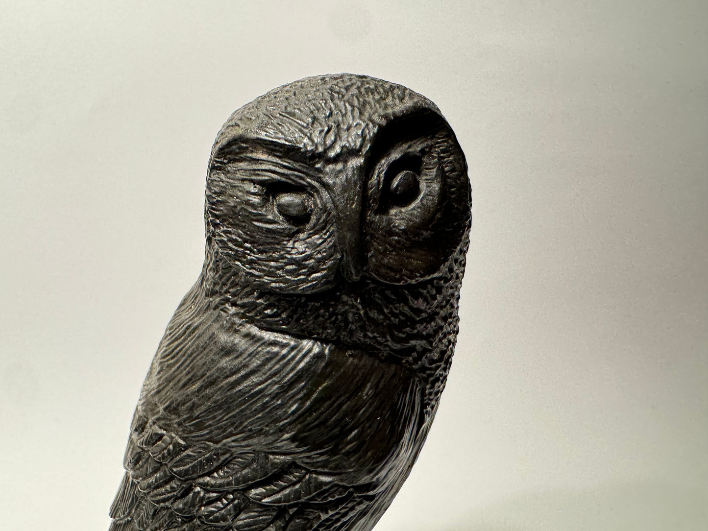 Welsh Handcrafter Slate Owl Ornament | Vintage Retro | Decor Homeware |