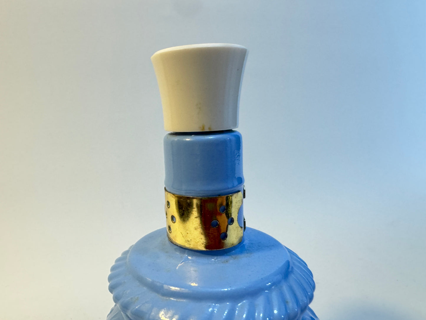 AVON Courting Lamp Perfume Bottle | Milk Glass | Vintage Retro | Vanity |