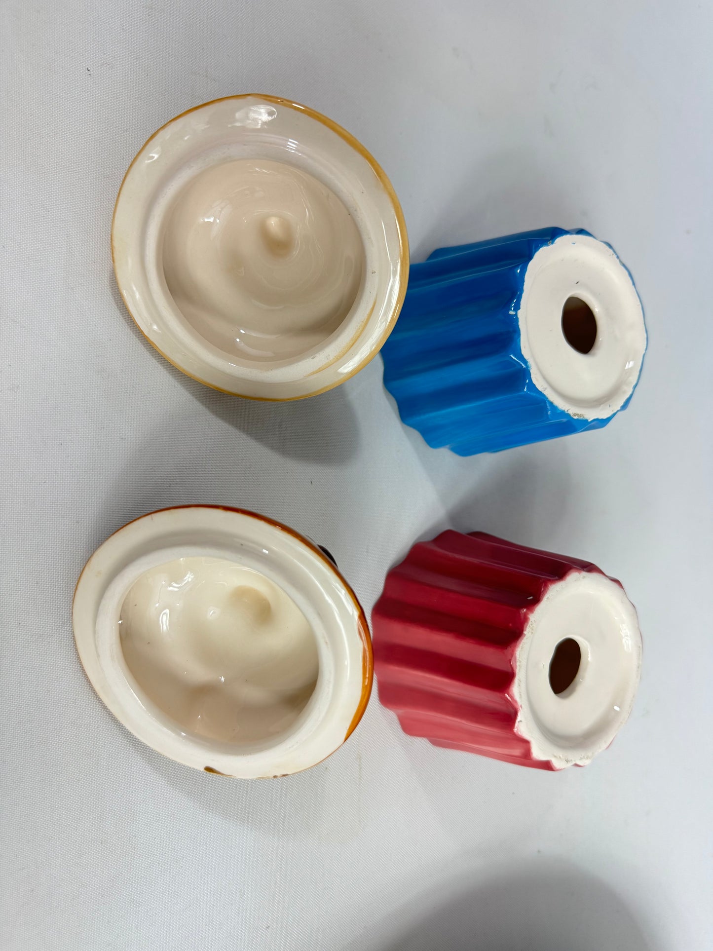 Cupcake Tealight Candle Holders | Set of 2 | Vintage Retro | Cute Kitsch Quirky |