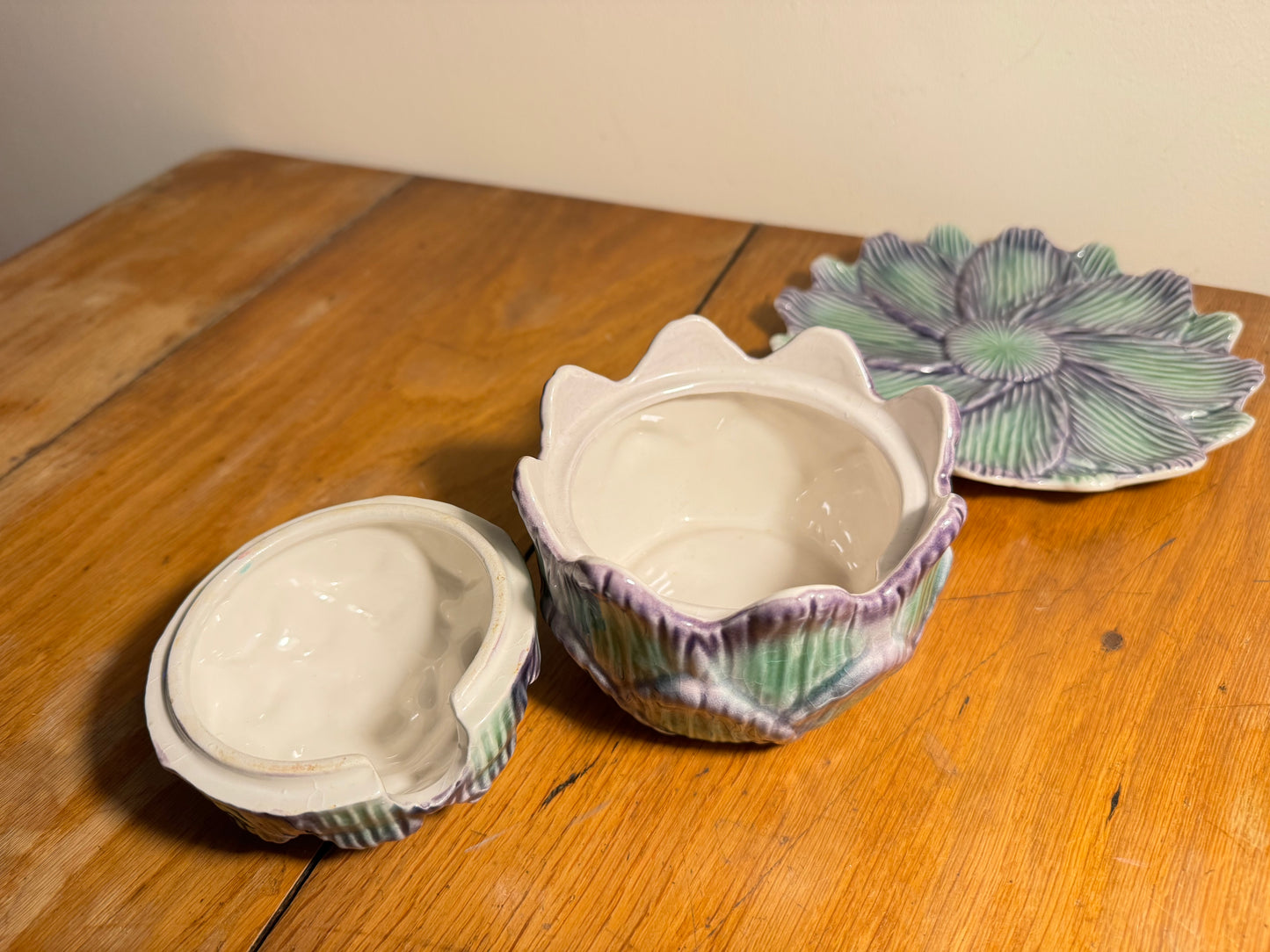 Artichoke Ceramic Pot in Slip | Artichaut en Barbotine | Made in Portugal | 860 | Vintage Retro | Quirky Unique |