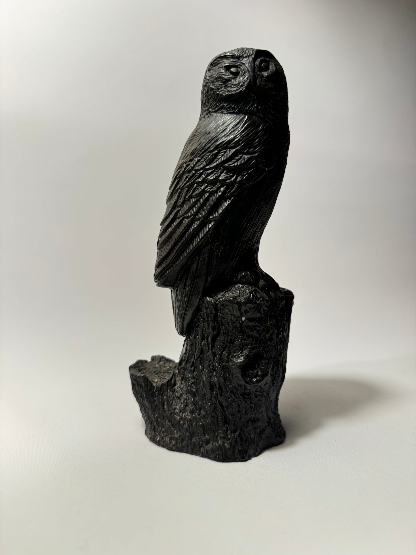 Welsh Handcrafter Slate Owl Ornament | Vintage Retro | Decor Homeware |