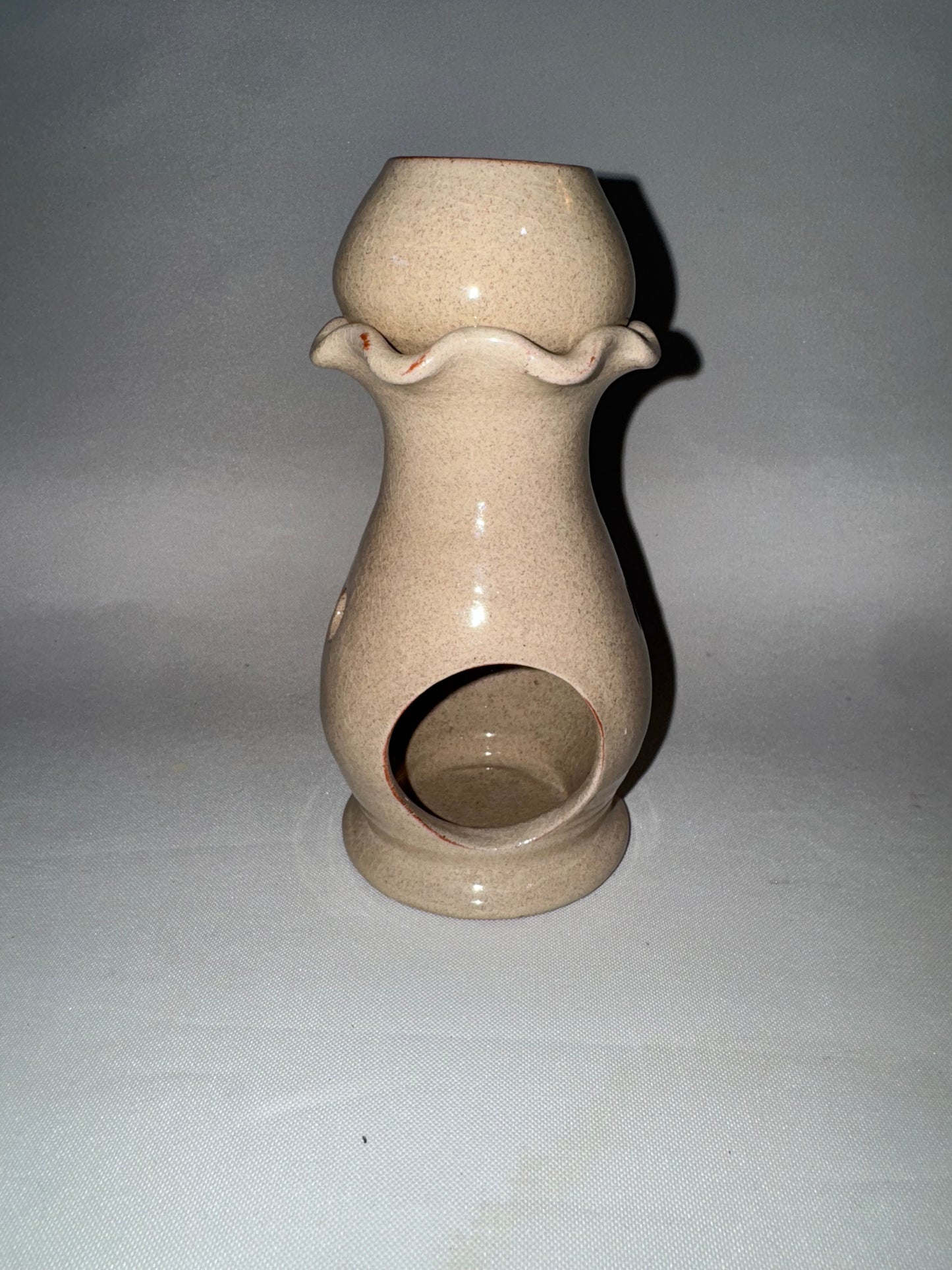 Vintage Frog Ceramic Oil Burner – Handpainted | Aromatherapy | Wax Melt Burner | Retro Quirky |