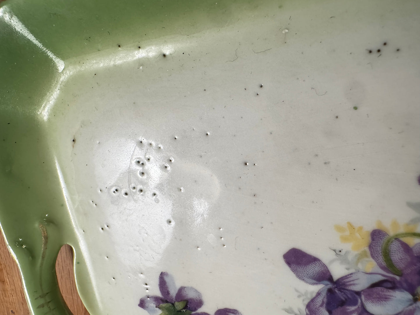 Green Ceramic 4 Piece Vanity Set | Dressing Table | Retro Unique |