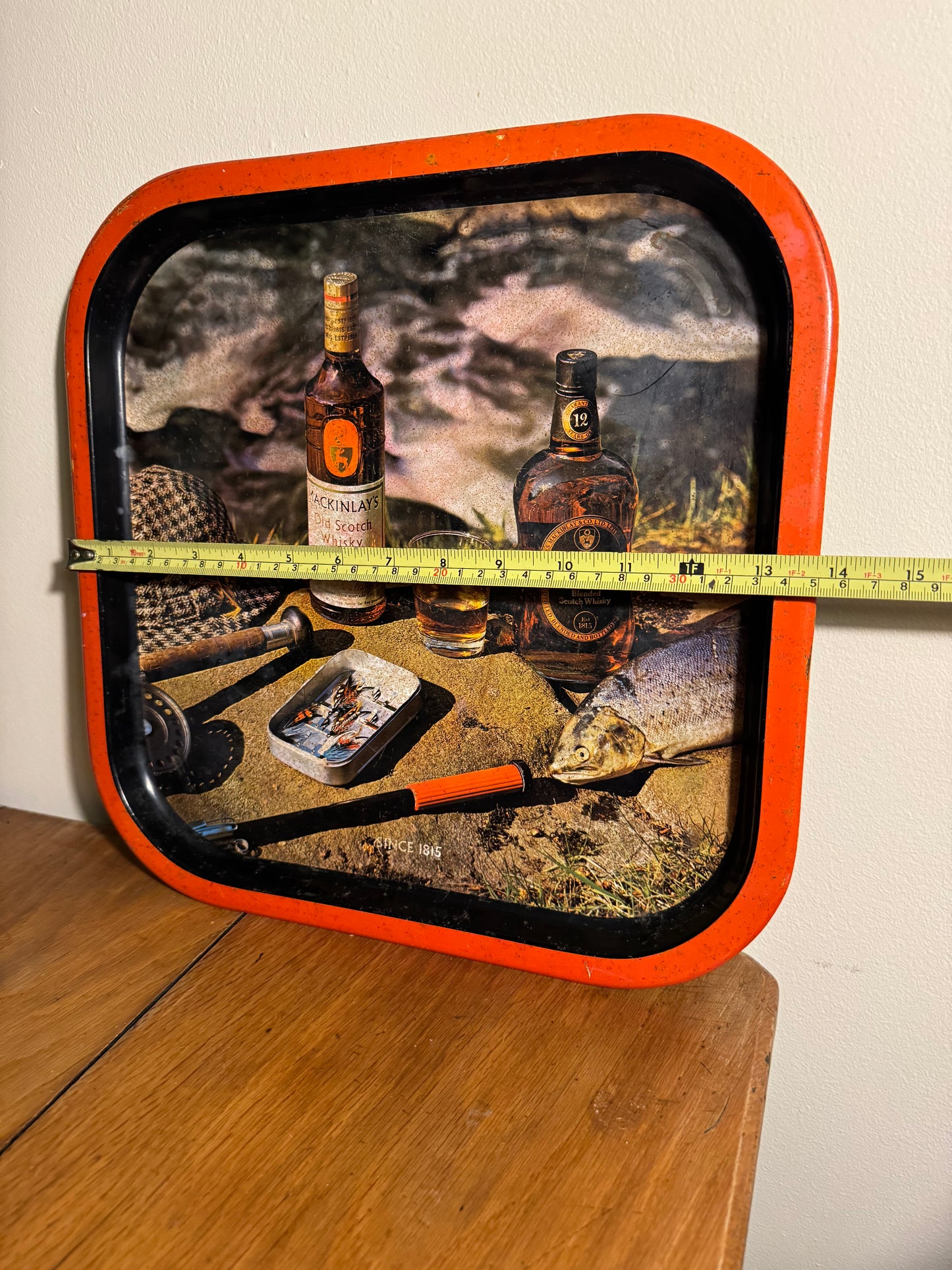 Mackinlay's Whisky Old Scotch & Legacy Vintage Advertising Serving Tray