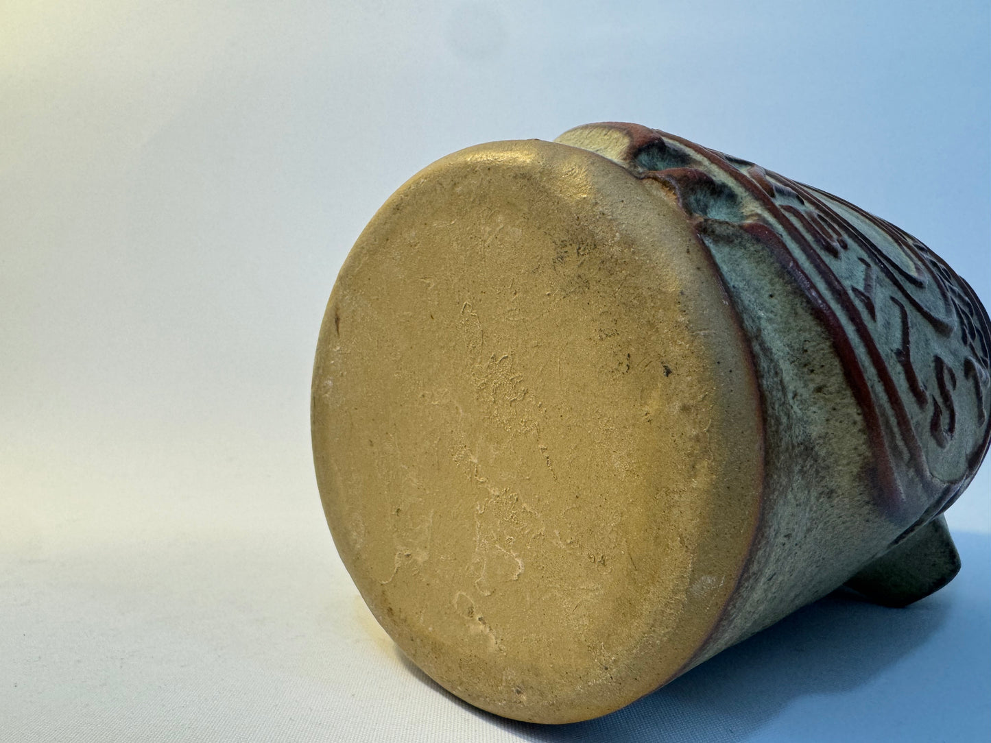Kitchen Utensil Holder Pot | Stoneware | Vintage Retro 70’s | Kitchenware Kitchenalia |
