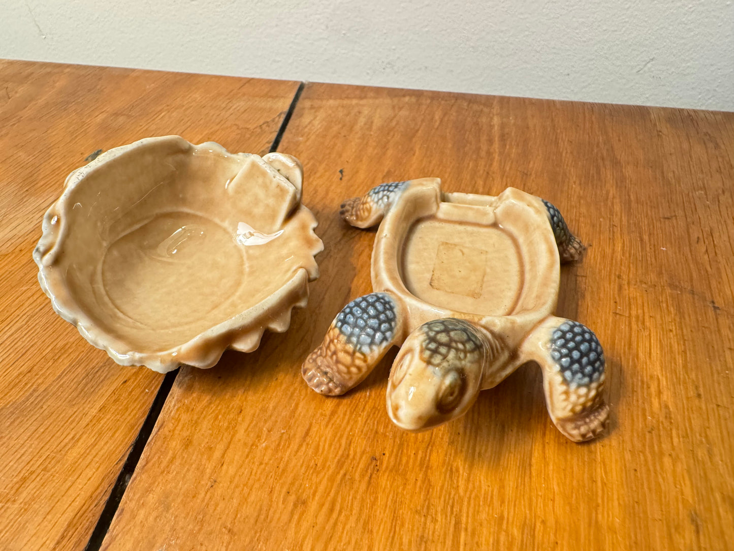 Wade Whimsie Porcelain Tortoise Trinket Pot | Vintage Retro | Made in England |