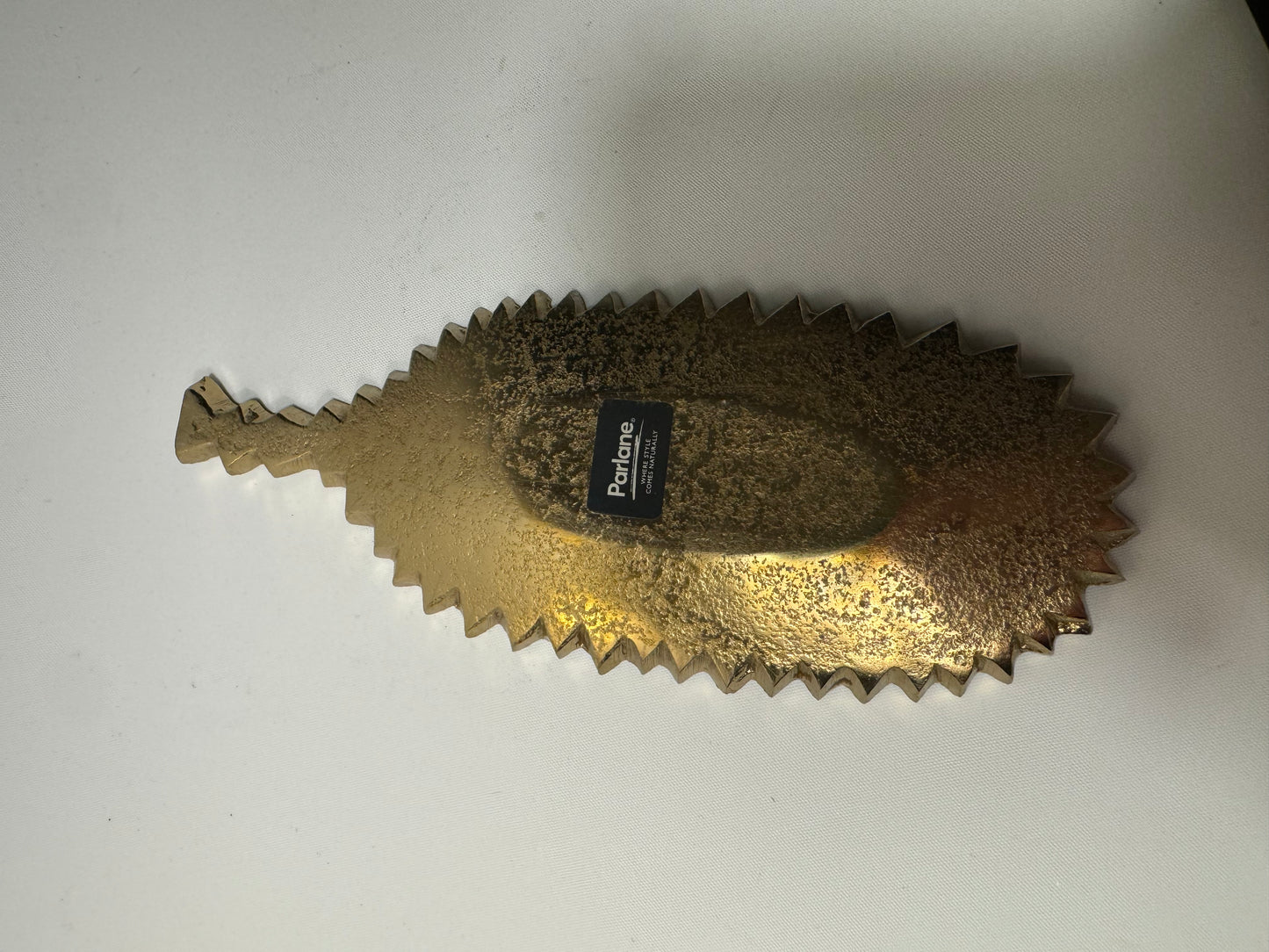 Parlane Small Gold Leaf Trinket Dish | Vintage Style | Ring & Jewellery Dish |