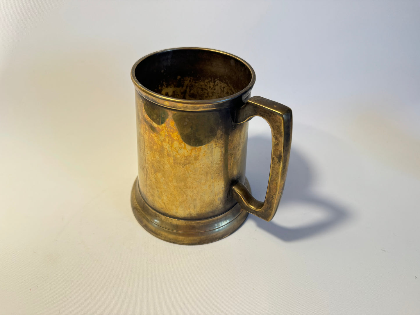 Prince Charles & Lady Diana Royal Wedding Tankard | Plated Brass | St. Paul’s Cathedral 1981 | Unique Vintage Retro | British Monarchy |