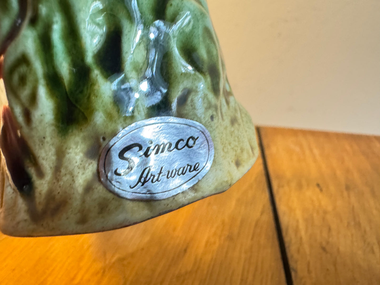 Simco Artware Small Tortoise Bell | Vintage Retro | Unique Quirky Kitsch Decor |