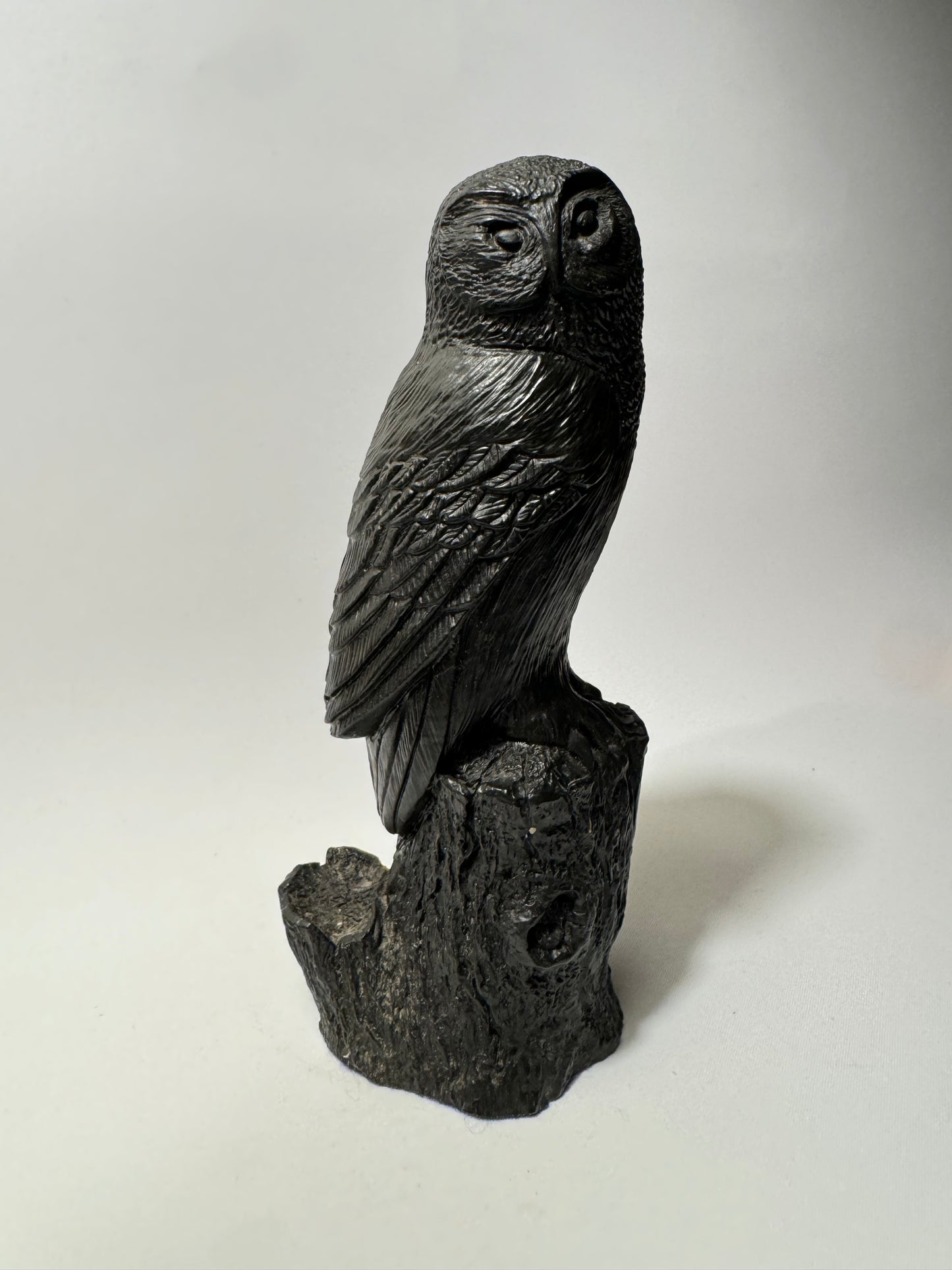 Welsh Handcrafter Slate Owl Ornament | Vintage Retro | Decor Homeware |