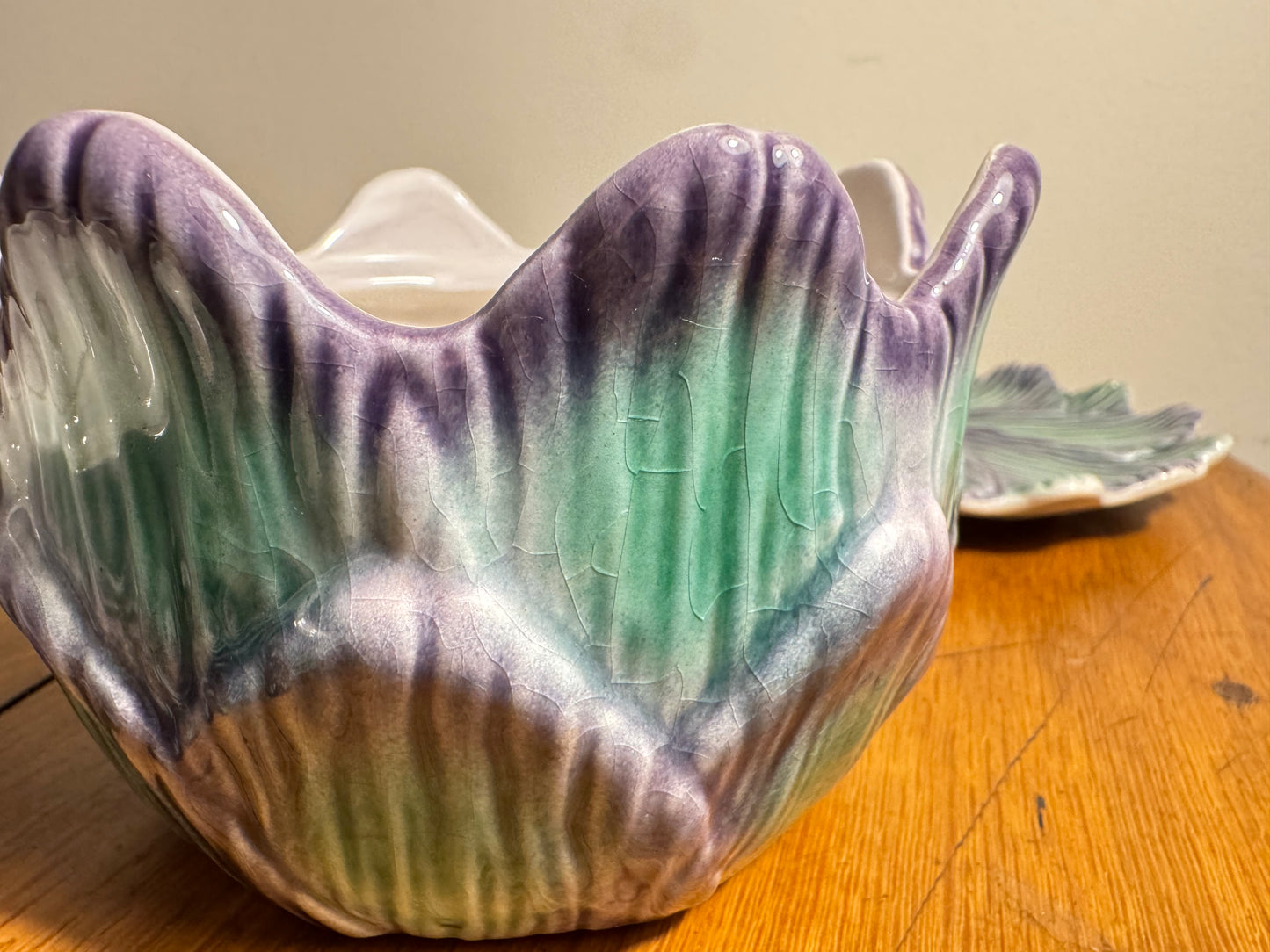 Artichoke Ceramic Pot in Slip | Artichaut en Barbotine | Made in Portugal | 860 | Vintage Retro | Quirky Unique |