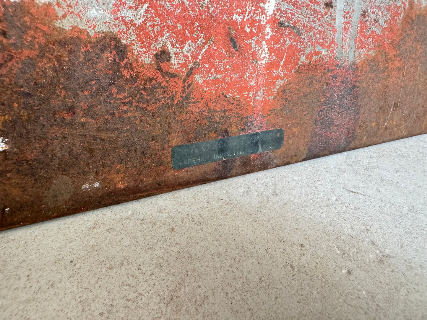 Large Daily Star Newspaper Advertising Metal Sign | Weathered Distressed | Vintage Retro | Reach For The Daily Star |