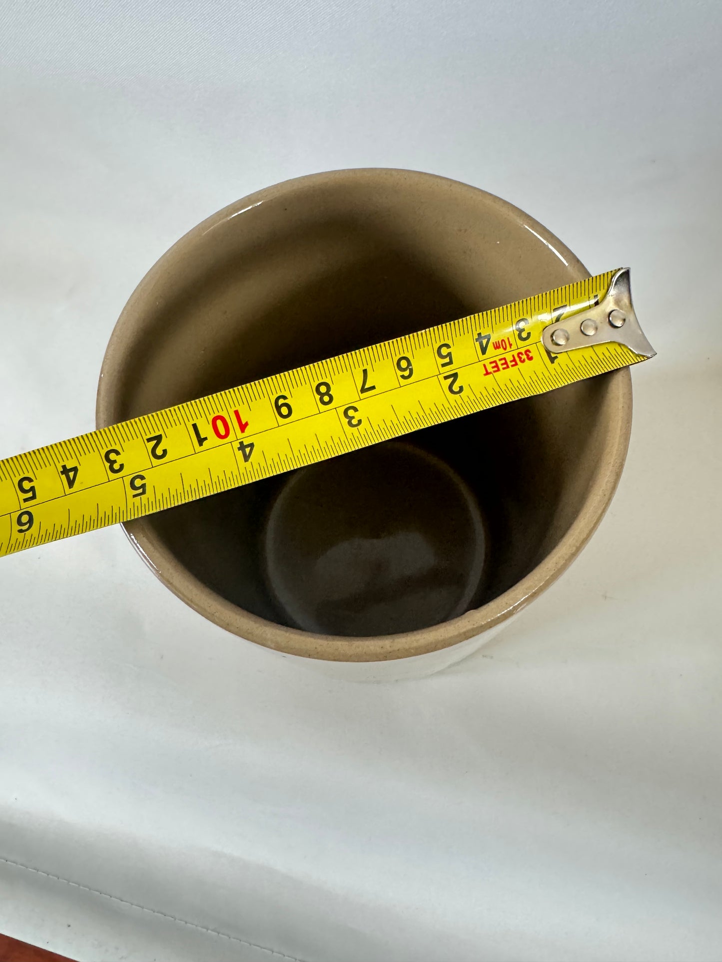 Kitchen Utensils Pot | Vintage Retro | Pearsons Of Chesterfield 70s | Stoneware | MCM Mid Century |