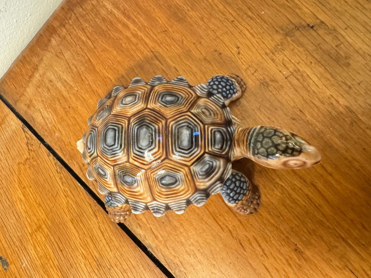 Wade Whimsie Porcelain Tortoise Trinket Pot | Vintage Retro | Made in England |