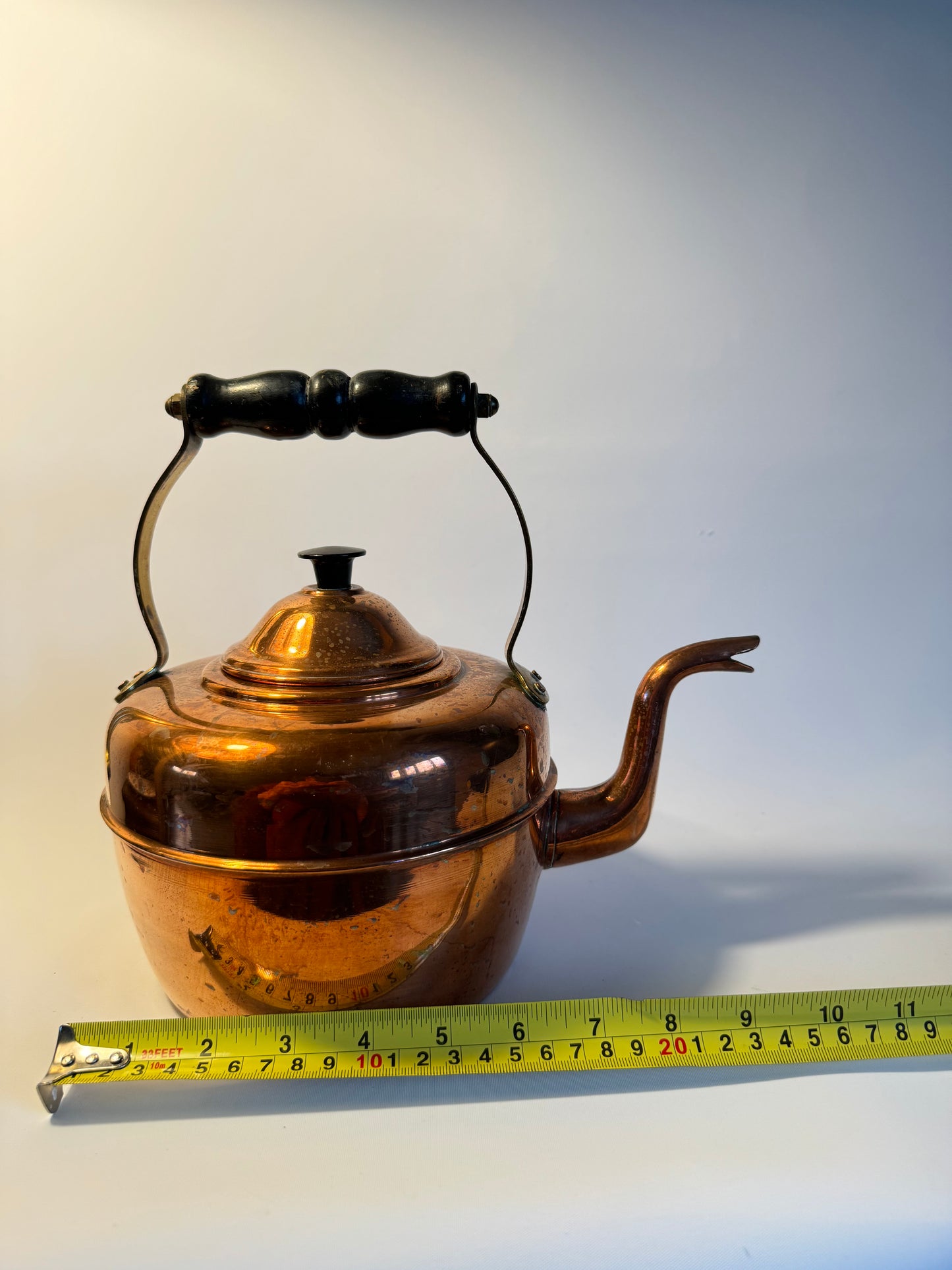 Antique Copper Kettle Teapot | Vintage Retro |