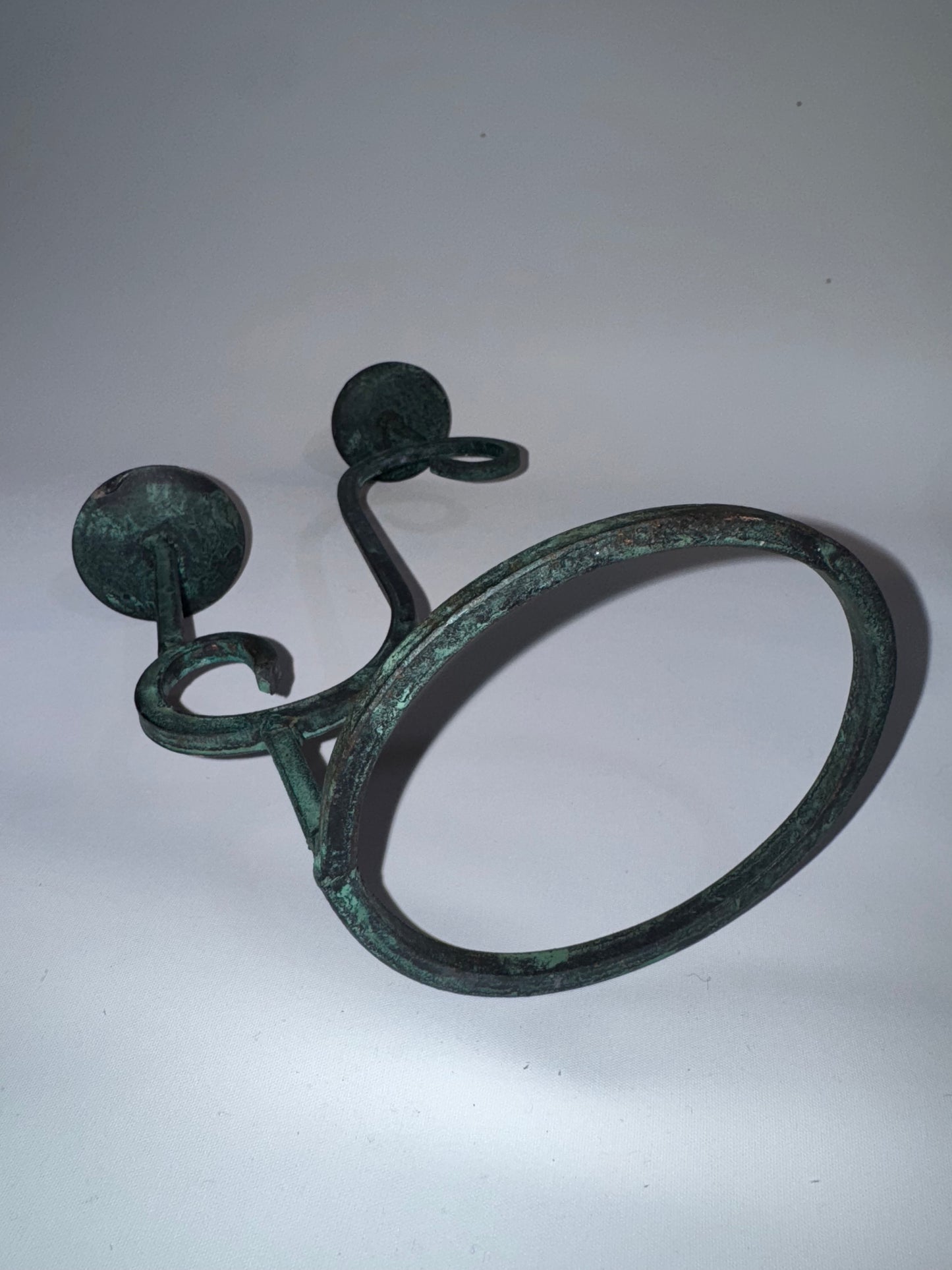 Gothic Iron Candelabra | Handmade Rustic Candlestick Holder | Vintage Antique | Quirky Unique Decor |