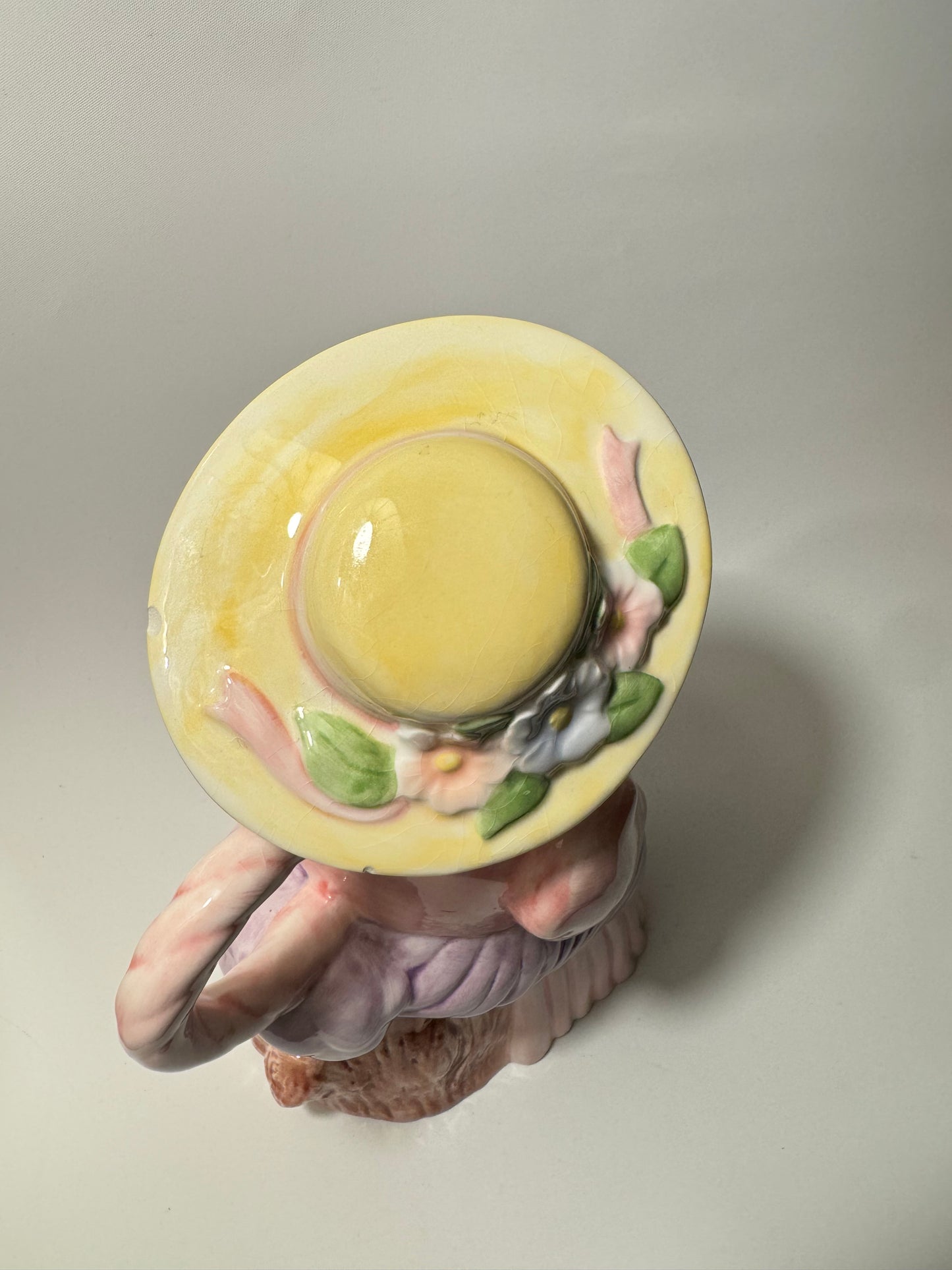 Ceramic Cat Lady Teapot | Vintage Retro Kitsch Quirky |