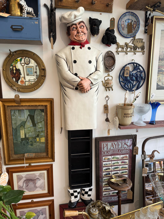 Peter Mook Chef Spice Shelf Rack | Vintage Retro | Quirky Unique Kitchenalia |