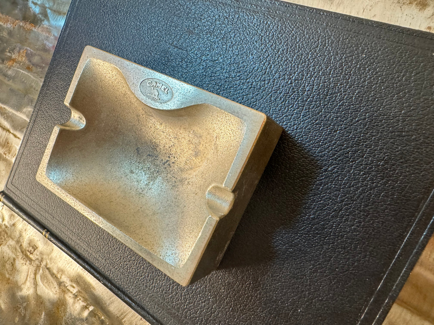 Vintage Camel Metal Ashtray