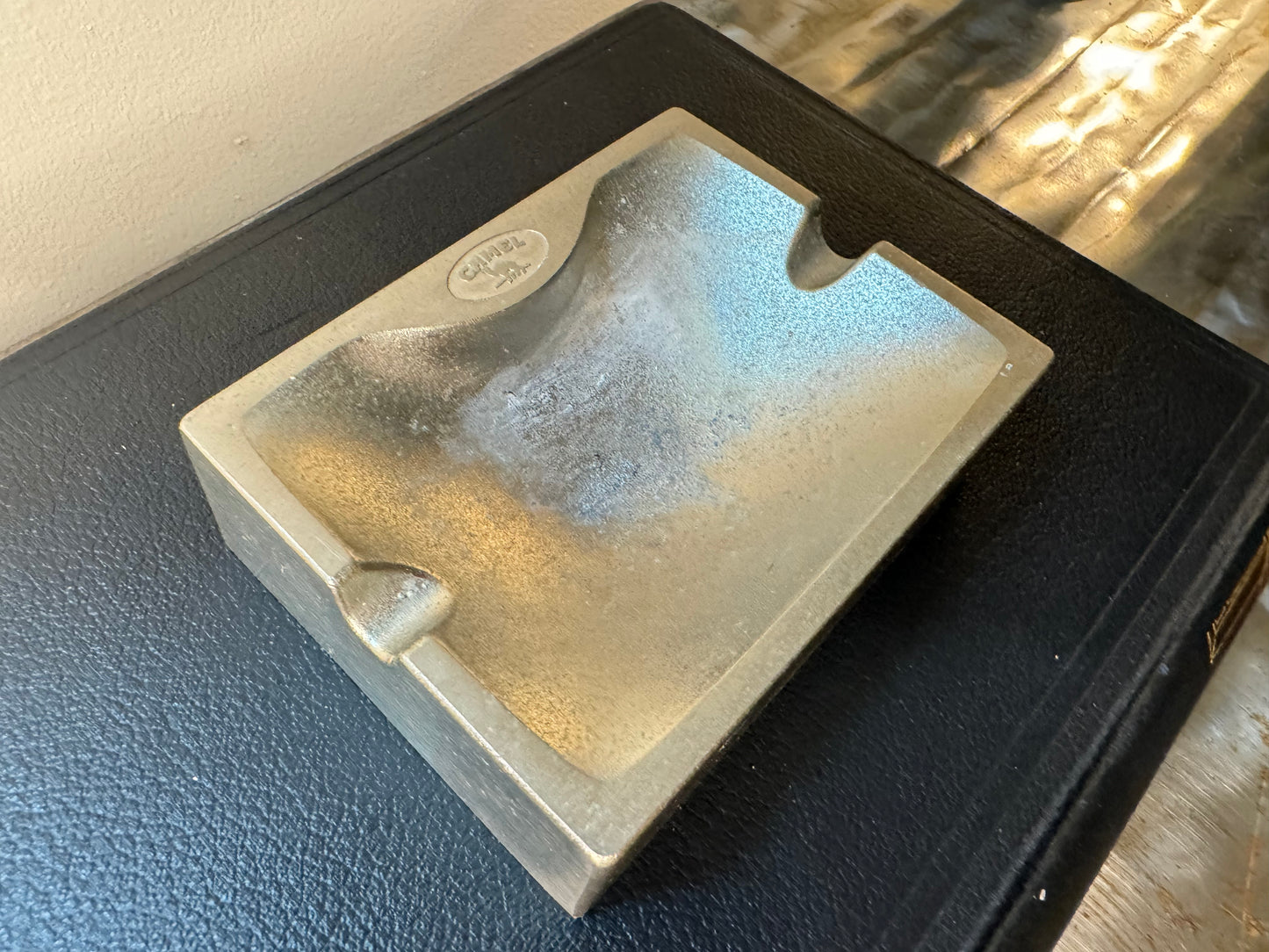 Vintage Camel Metal Ashtray