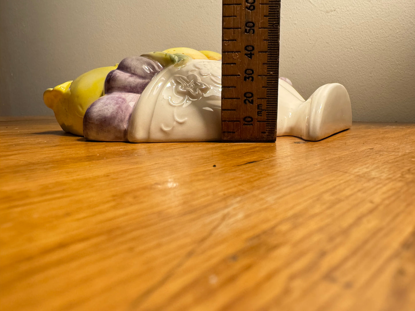 Ceramic Fruit Bowl Wall Art | Vintage Retro | Kitsch Quirky |