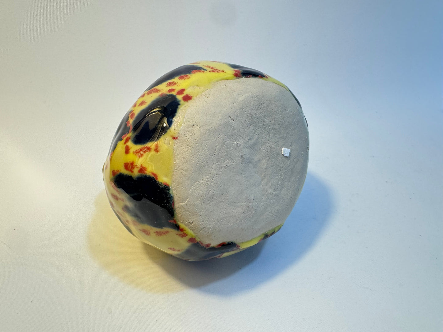 Handmade Vase | Studio Pottery | Handpainted | Unique Quirky One of a Kind |