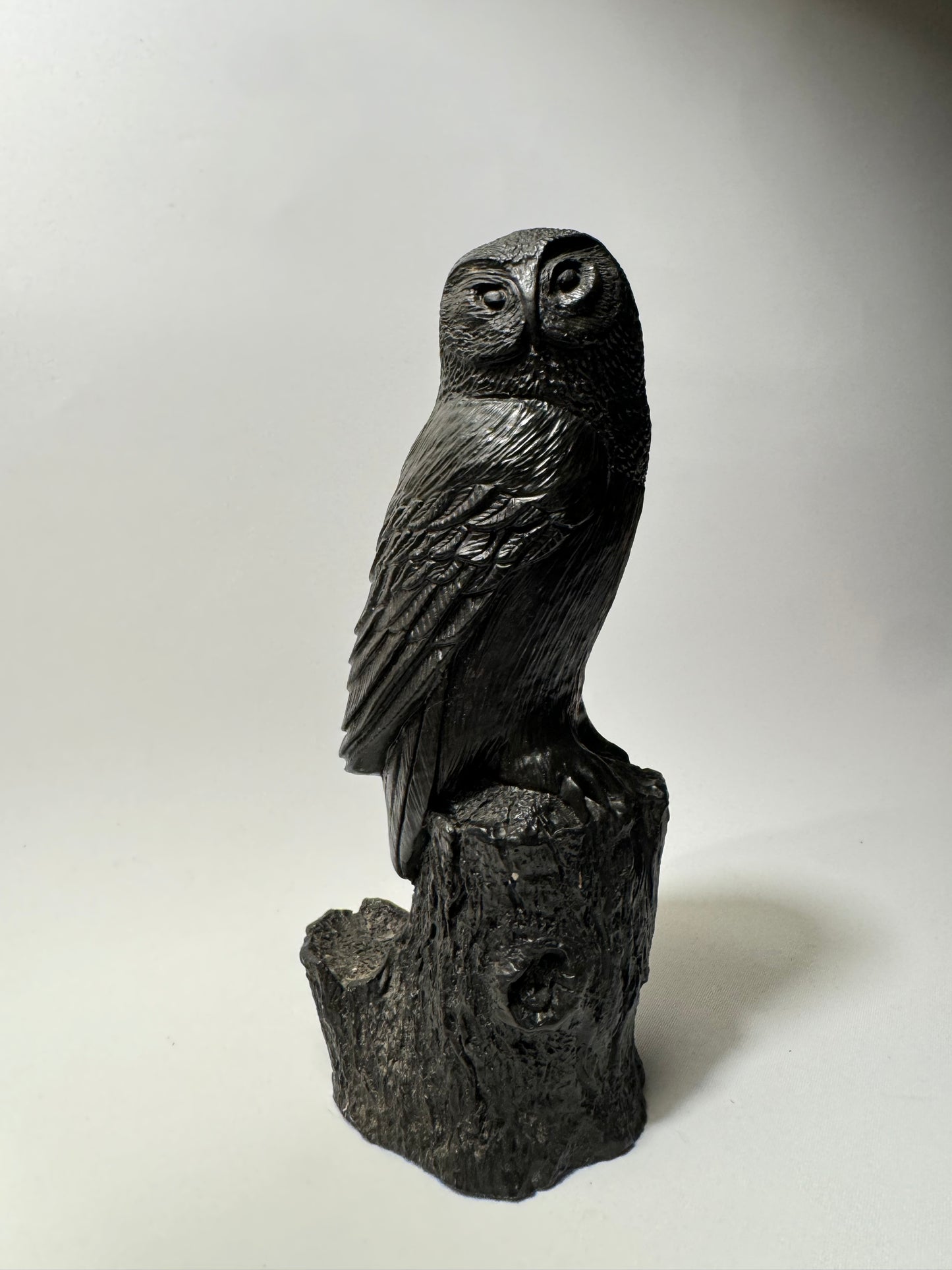 Welsh Handcrafter Slate Owl Ornament | Vintage Retro | Decor Homeware |