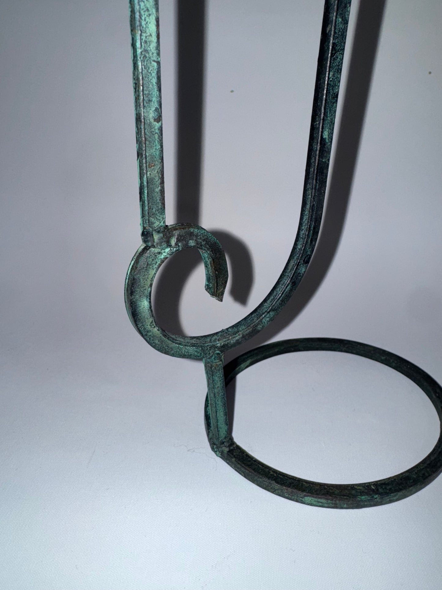 Gothic Iron Candelabra | Handmade Rustic Candlestick Holder | Vintage Antique | Quirky Unique Decor |