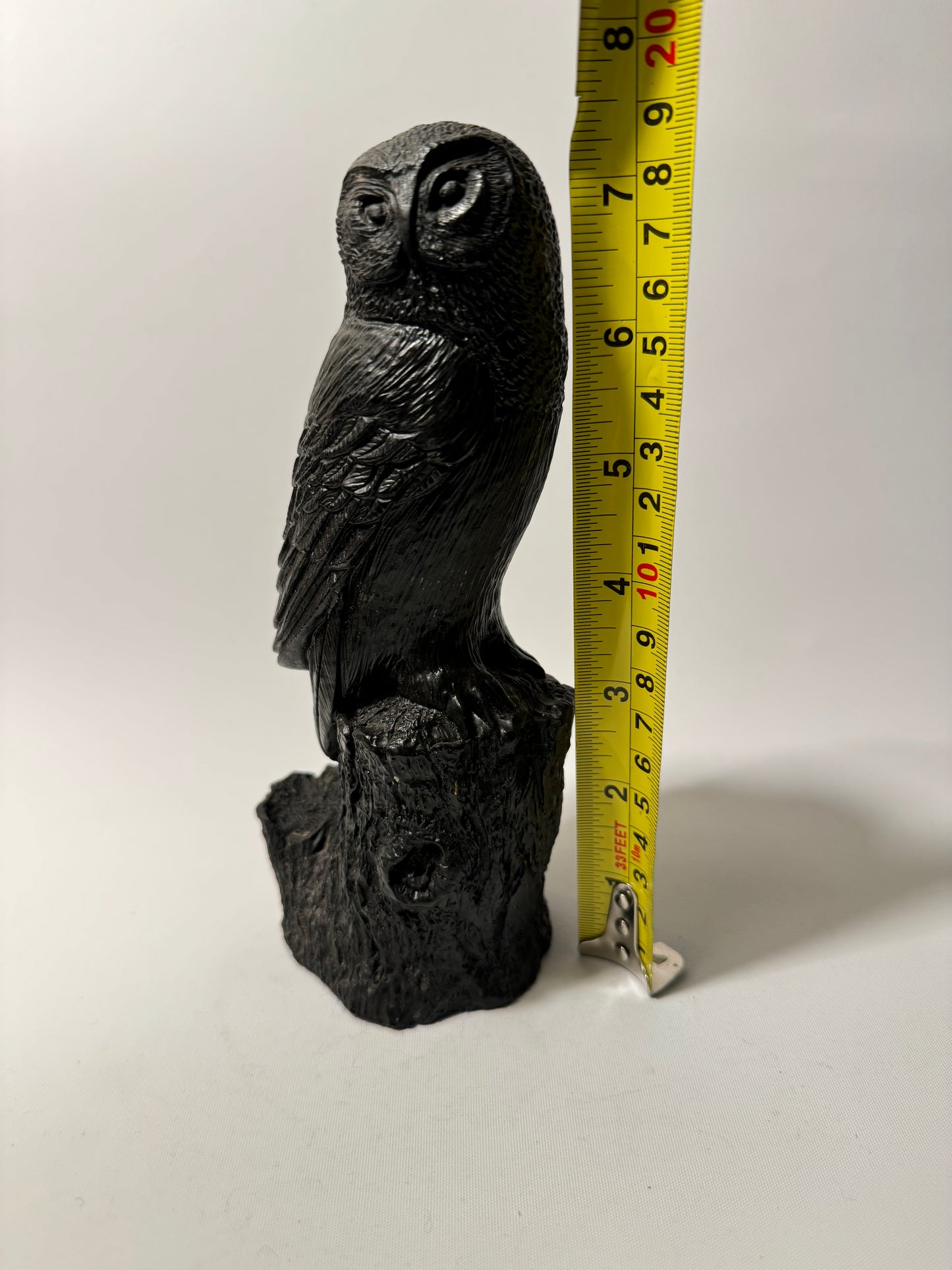 Welsh Handcrafter Slate Owl Ornament | Vintage Retro | Decor Homeware |