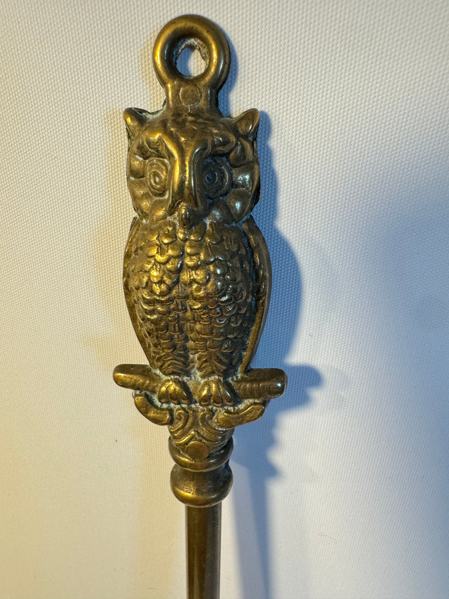 Brass Owl Shoe Horn | Vintage Antique Unique |
