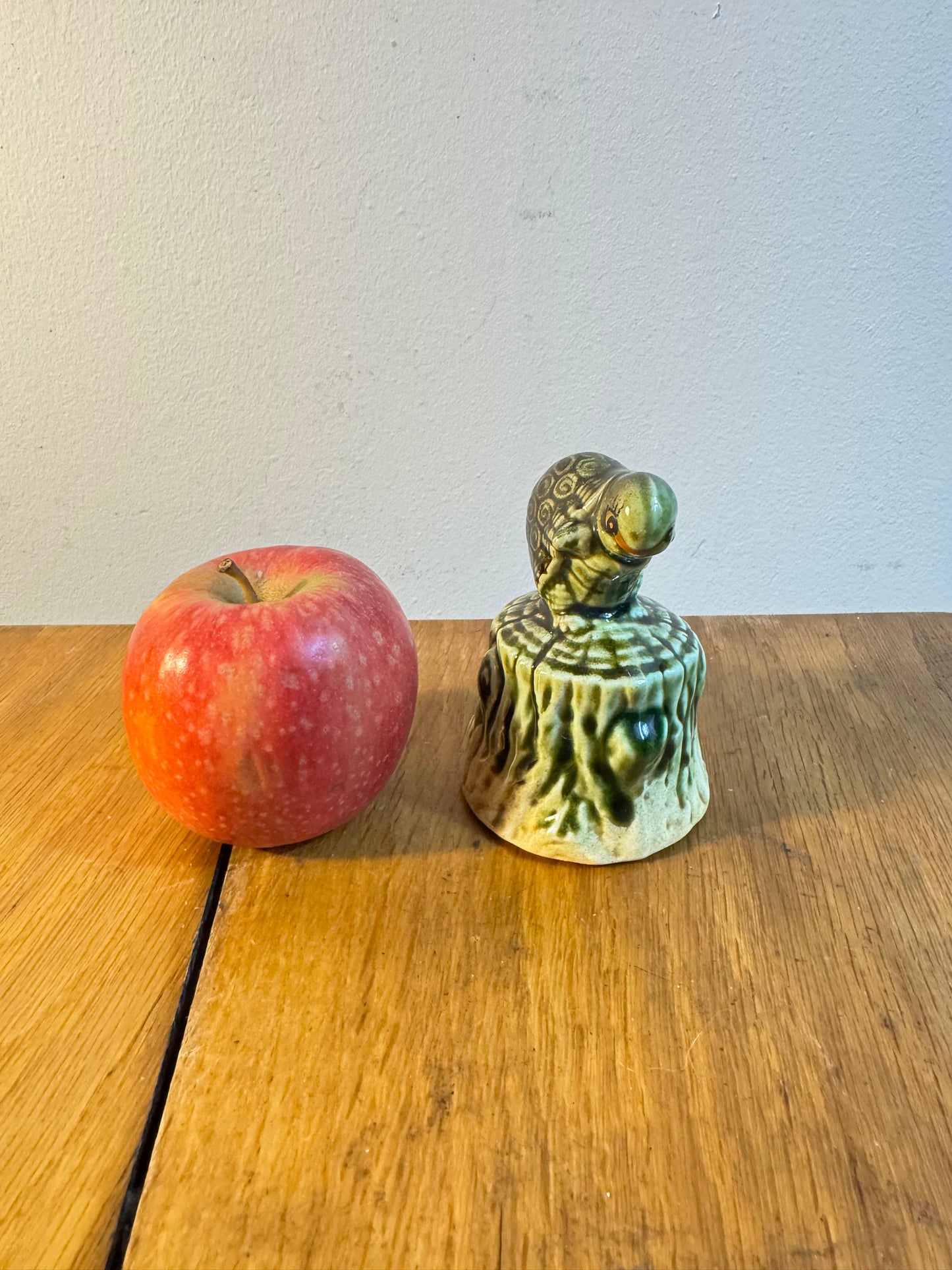 Simco Artware Small Tortoise Bell | Vintage Retro | Unique Quirky Kitsch Decor |
