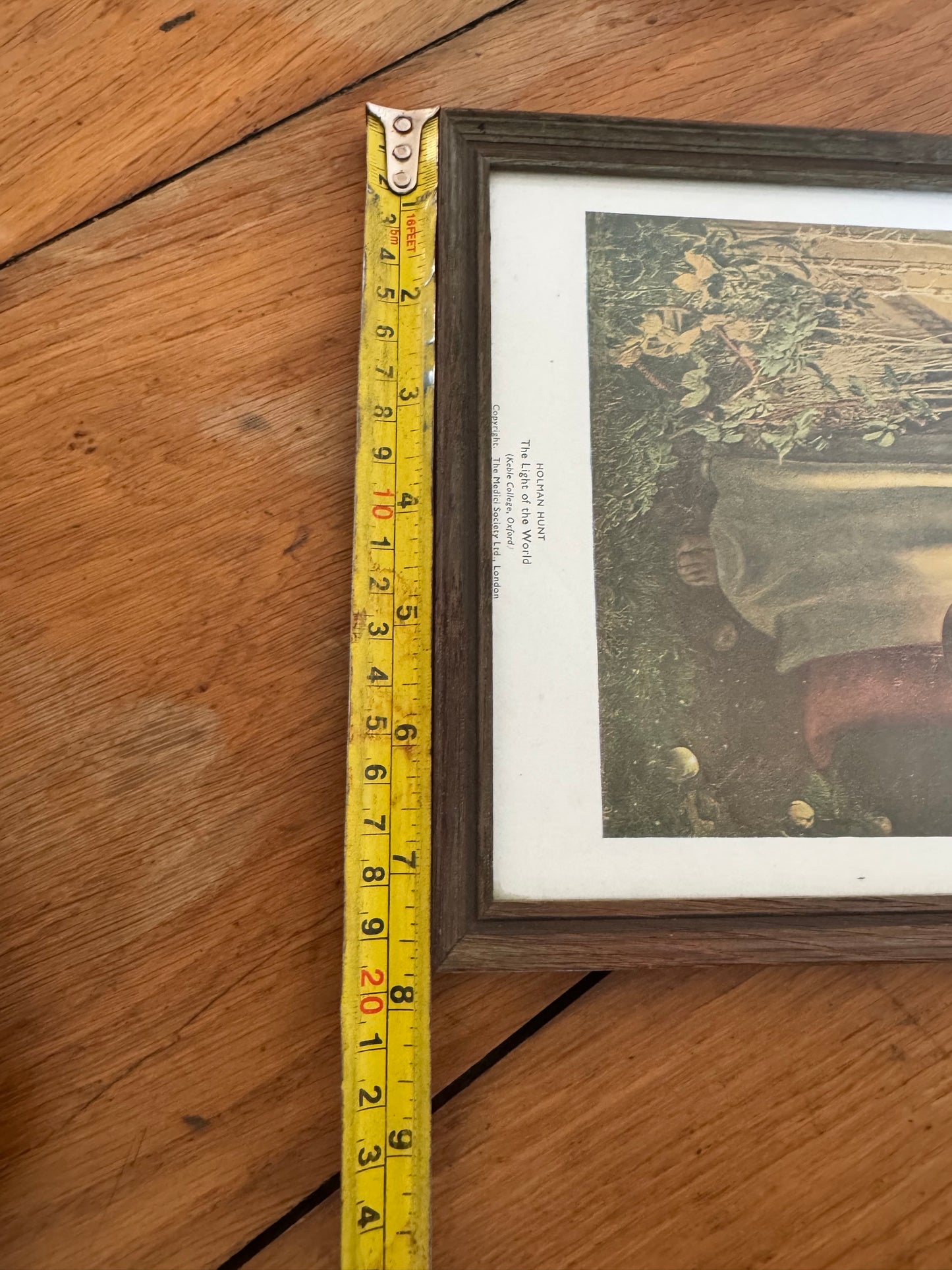 The Light of The World by Holman Hunt Religious Framed Print | Vintage Retro | Jesus Holy Religious | Gallery Wall |
