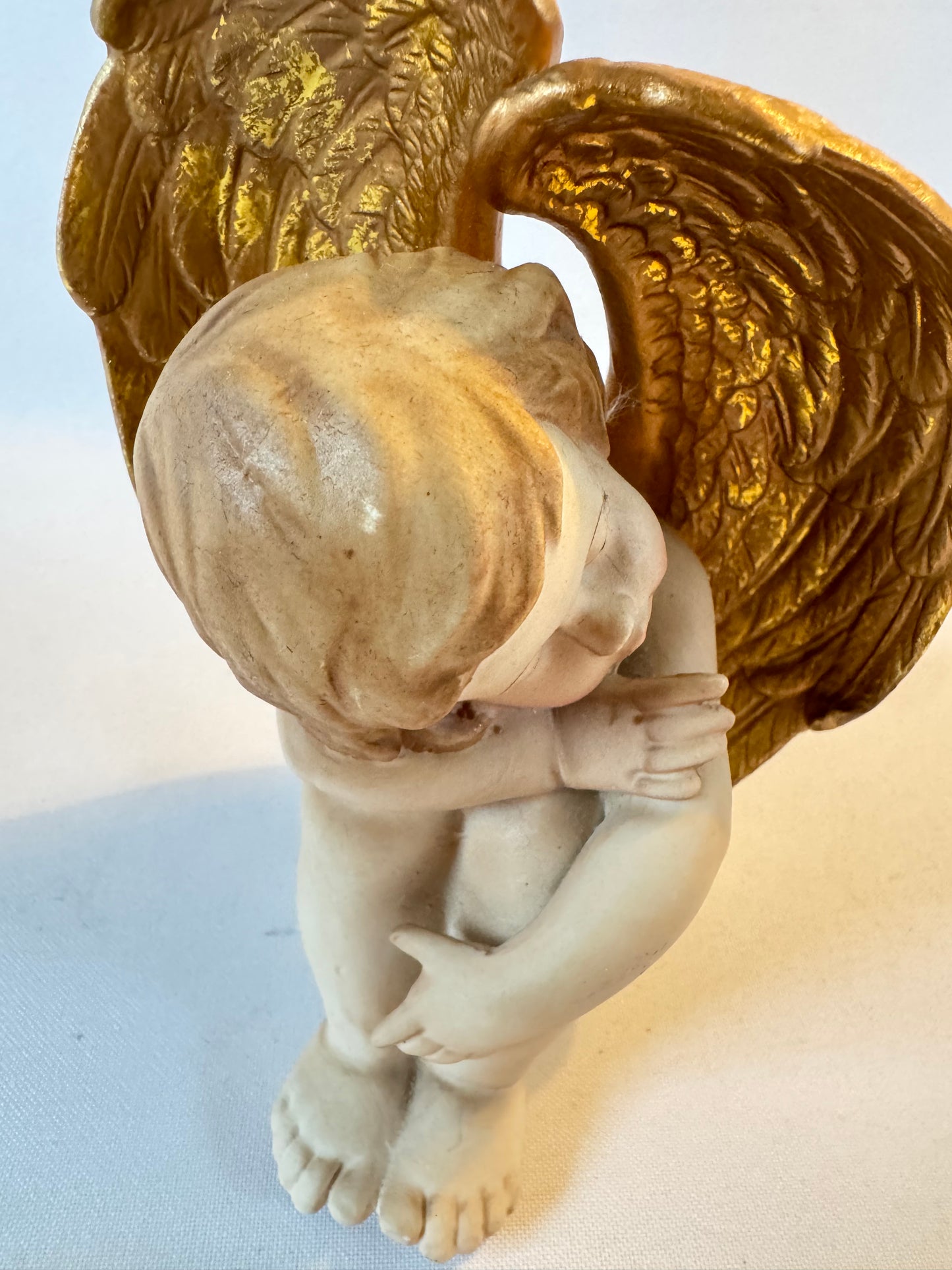 Small Cherub Angel Statue | Vintage Retro | Grecian |