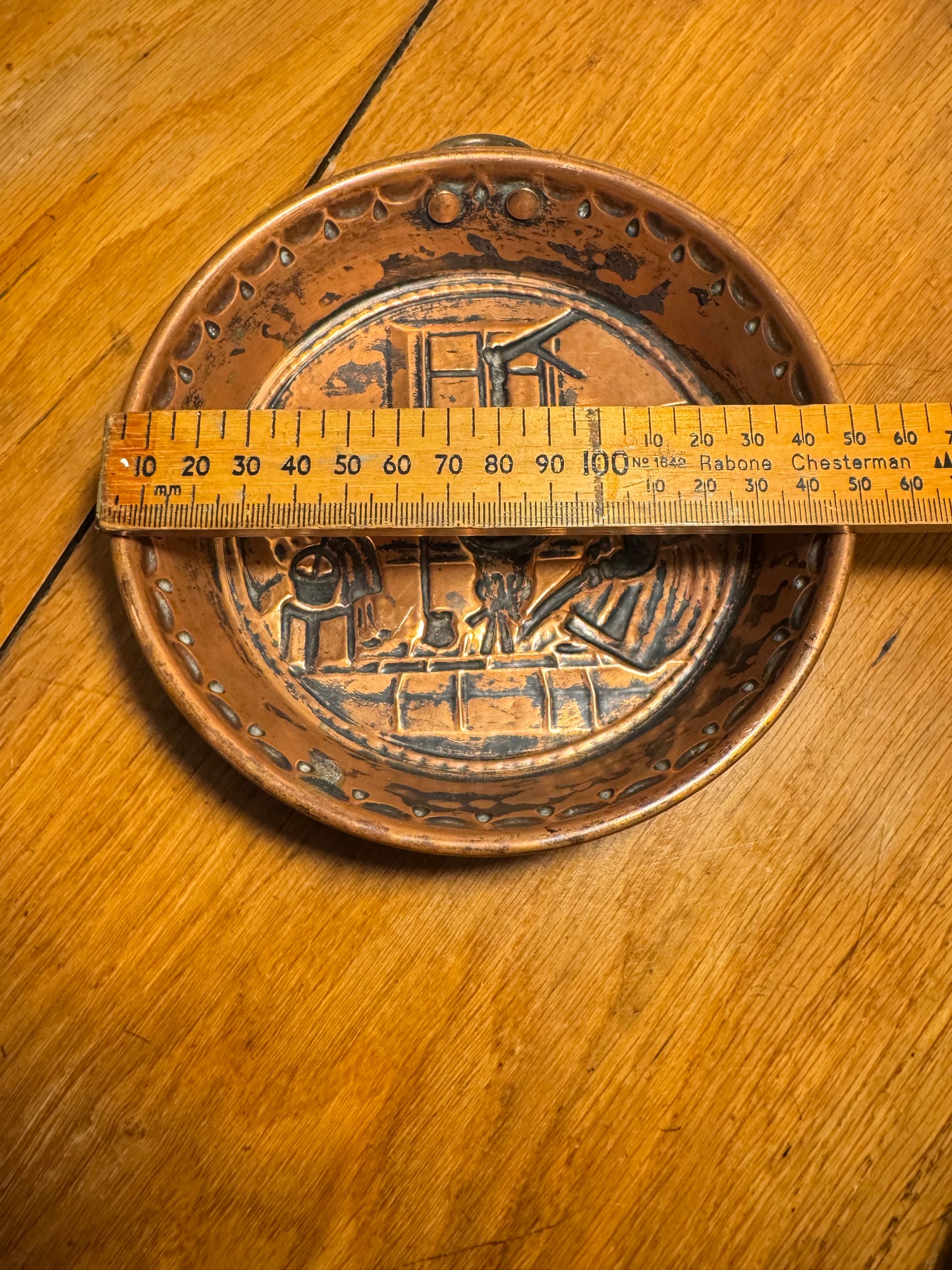 Copper Mold | Copper Pan Wall Decor | Vintage Retro |