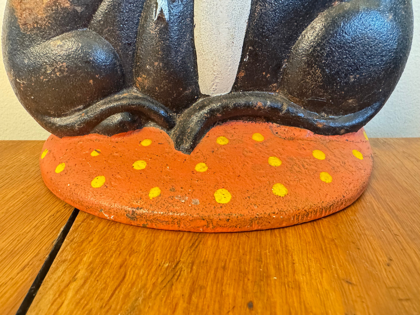 Vintage Cast Iron Tom Cat and Lady Cat Door Stop | Vintage Retro Antique | Quirky Unique |