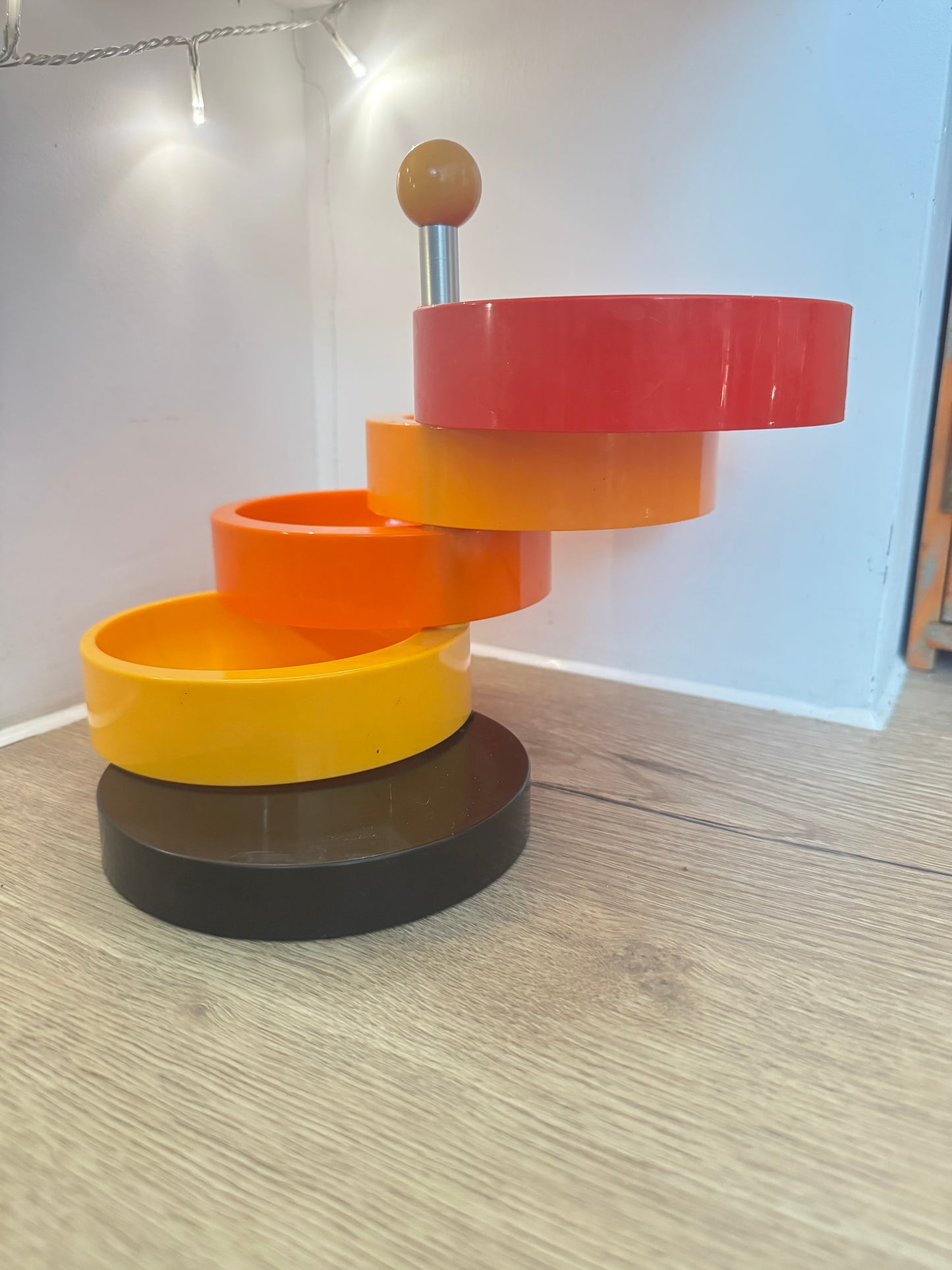 1970s EMSA Party Snack Tower | Swivel Appetiser Tray | Made in West Germany | Vintage Retro |