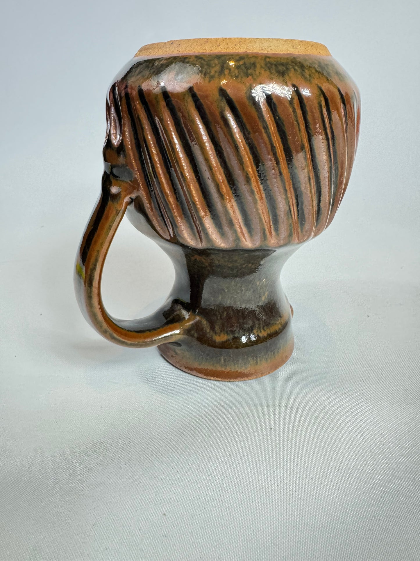 Small Brown Ceramic Jug | Studio Pottery | The Friars Aylesford | Vintage Retro | Made in England |
