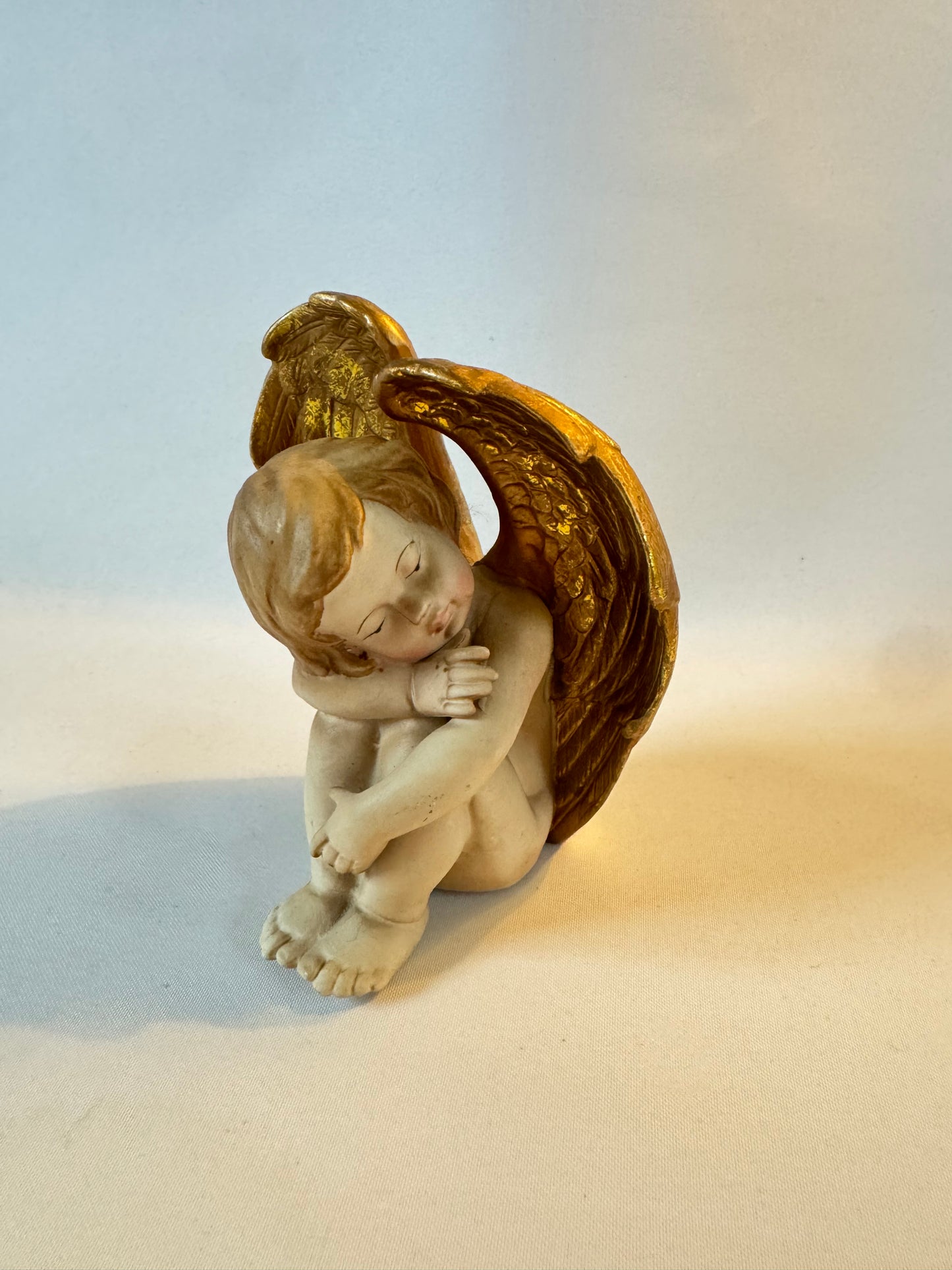 Small Cherub Angel Statue | Vintage Retro | Grecian |