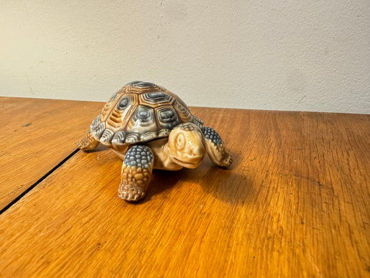 Wade Whimsie Porcelain Tortoise Trinket Pot | Vintage Retro | Made in England |