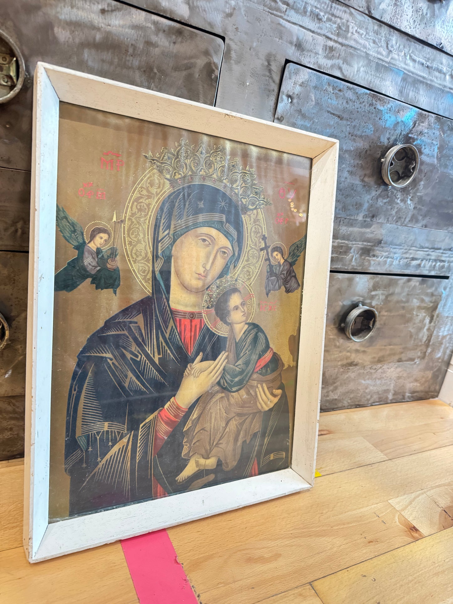 Our Lady of Perpetual Help Icon | Vintage Catholic | Virgin Mary |