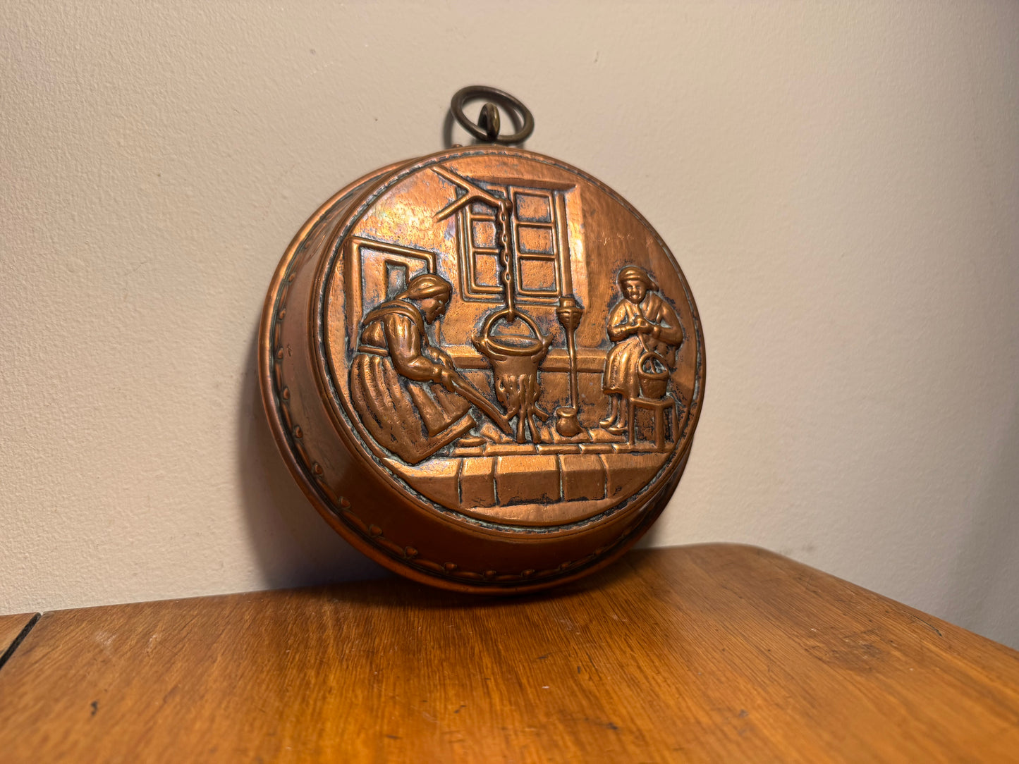 Copper Mold | Copper Pan Wall Decor | Vintage Retro |