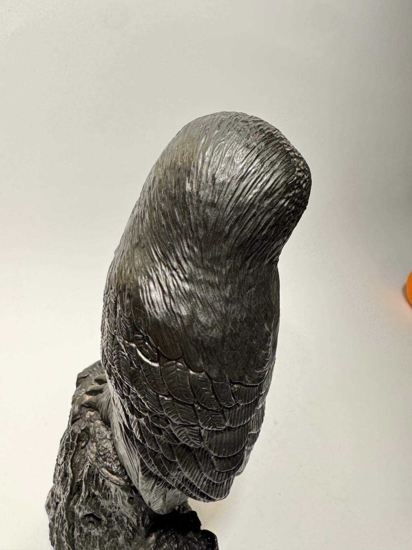 Welsh Handcrafter Slate Owl Ornament | Vintage Retro | Decor Homeware |