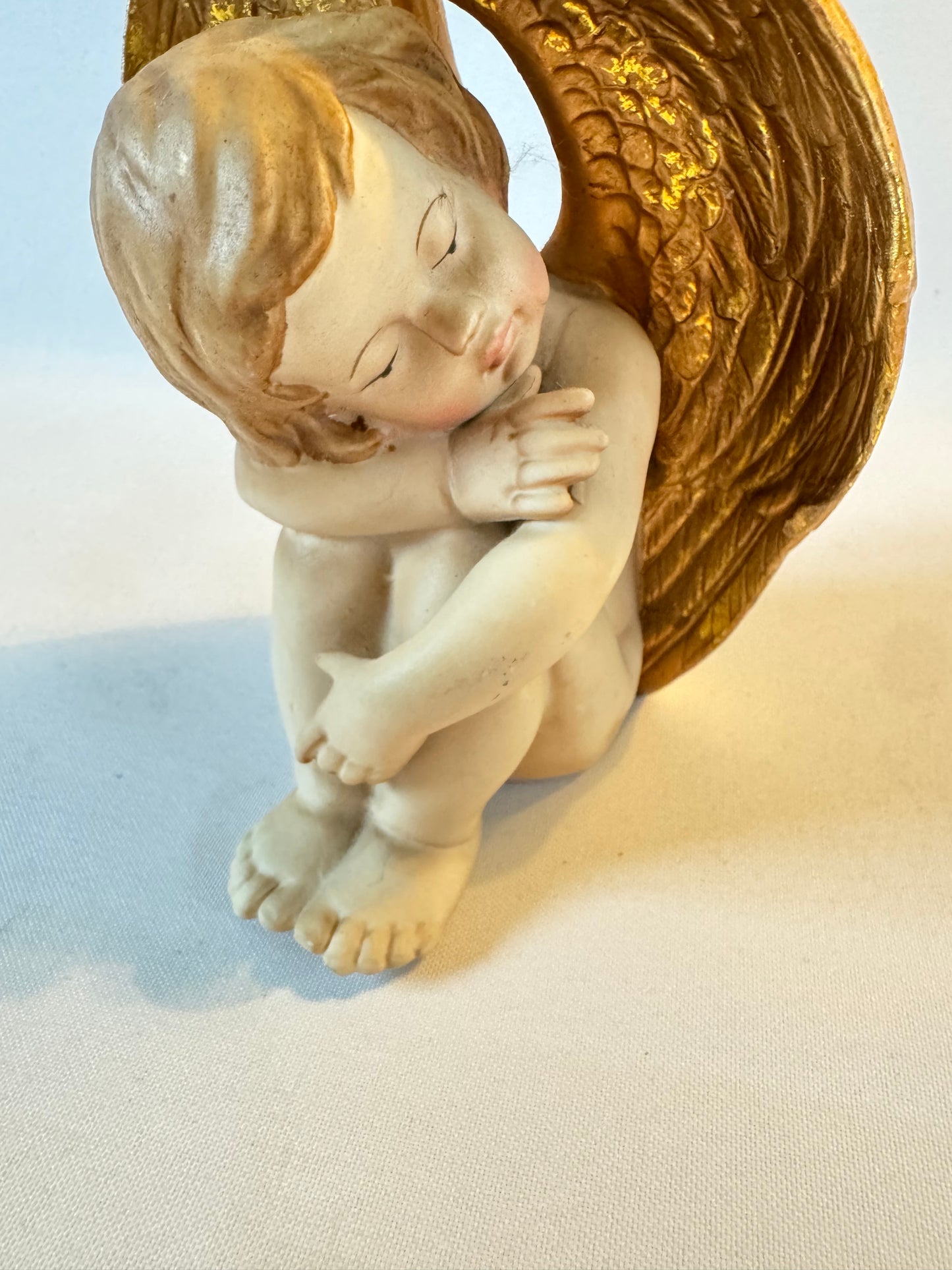 Small Cherub Angel Statue | Vintage Retro | Grecian |