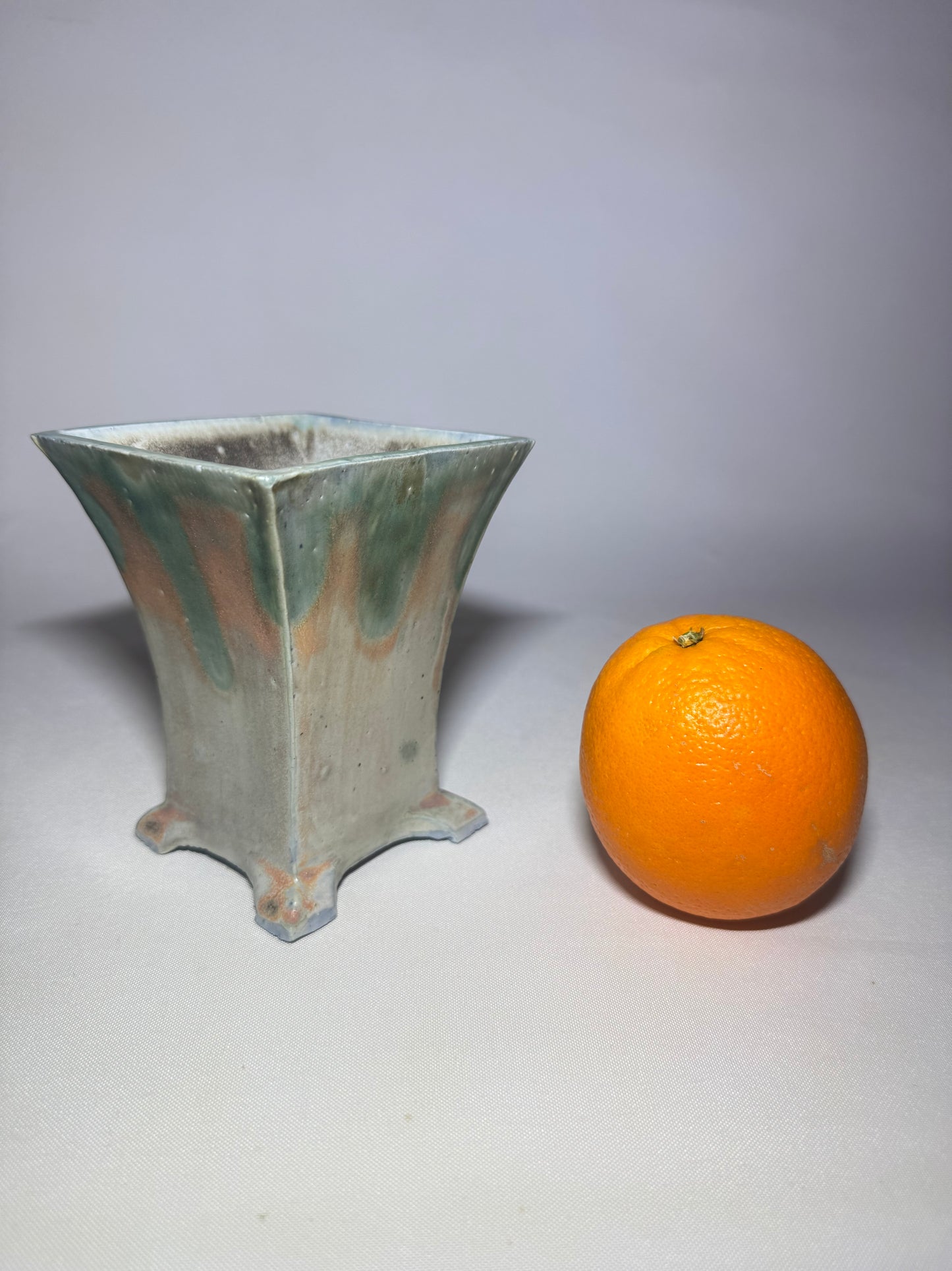 Unusual Square Vase | Bonsai Potter |
