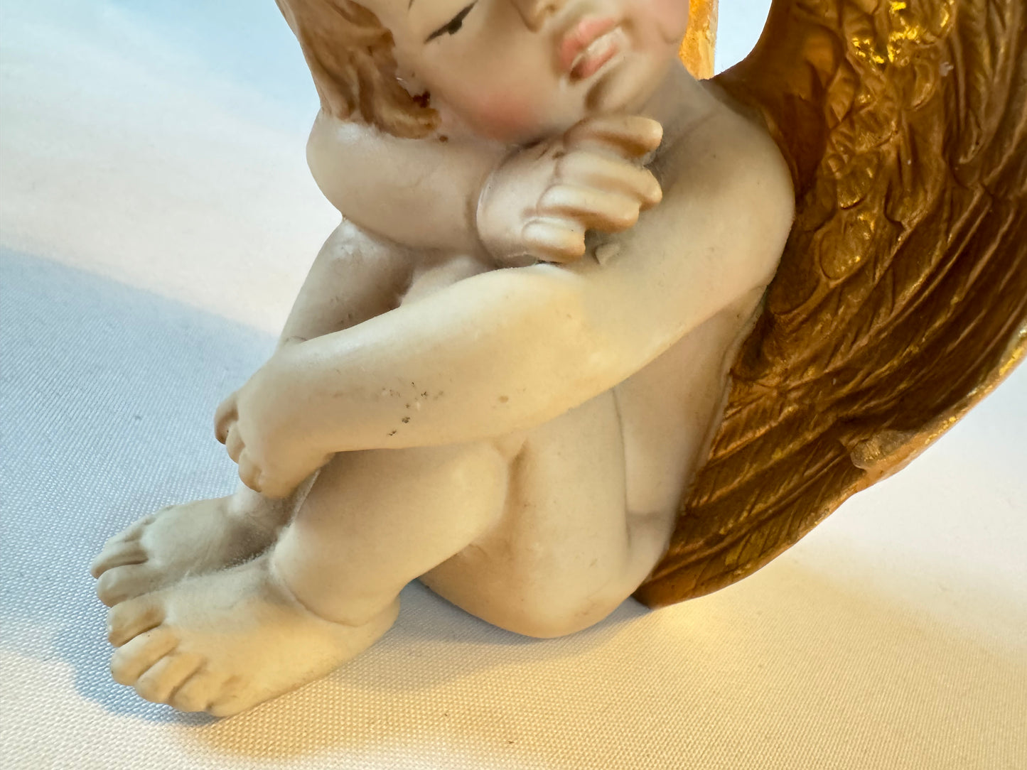 Small Cherub Angel Statue | Vintage Retro | Grecian |